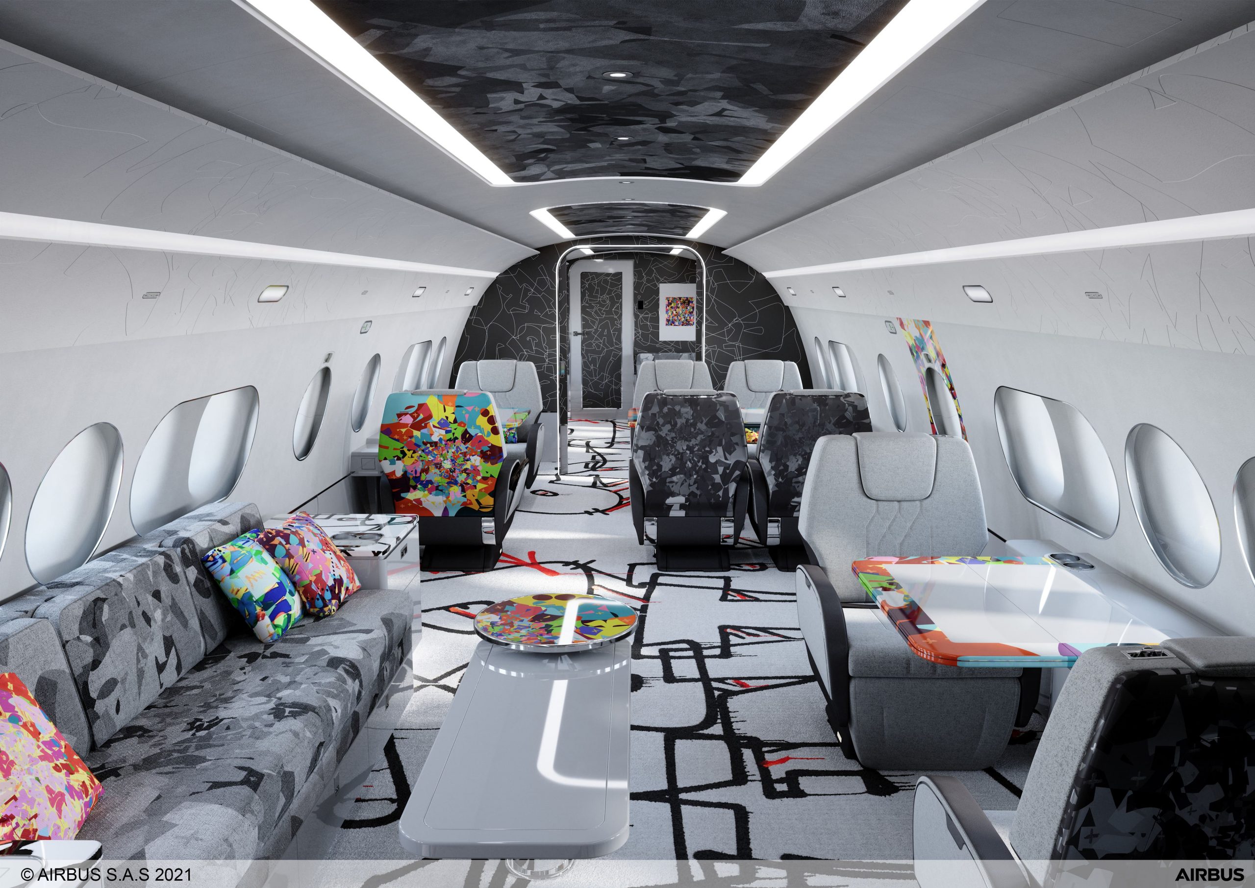 ACJ partners with artist Cyril Kongo on ACJ TwoTwenty cabin