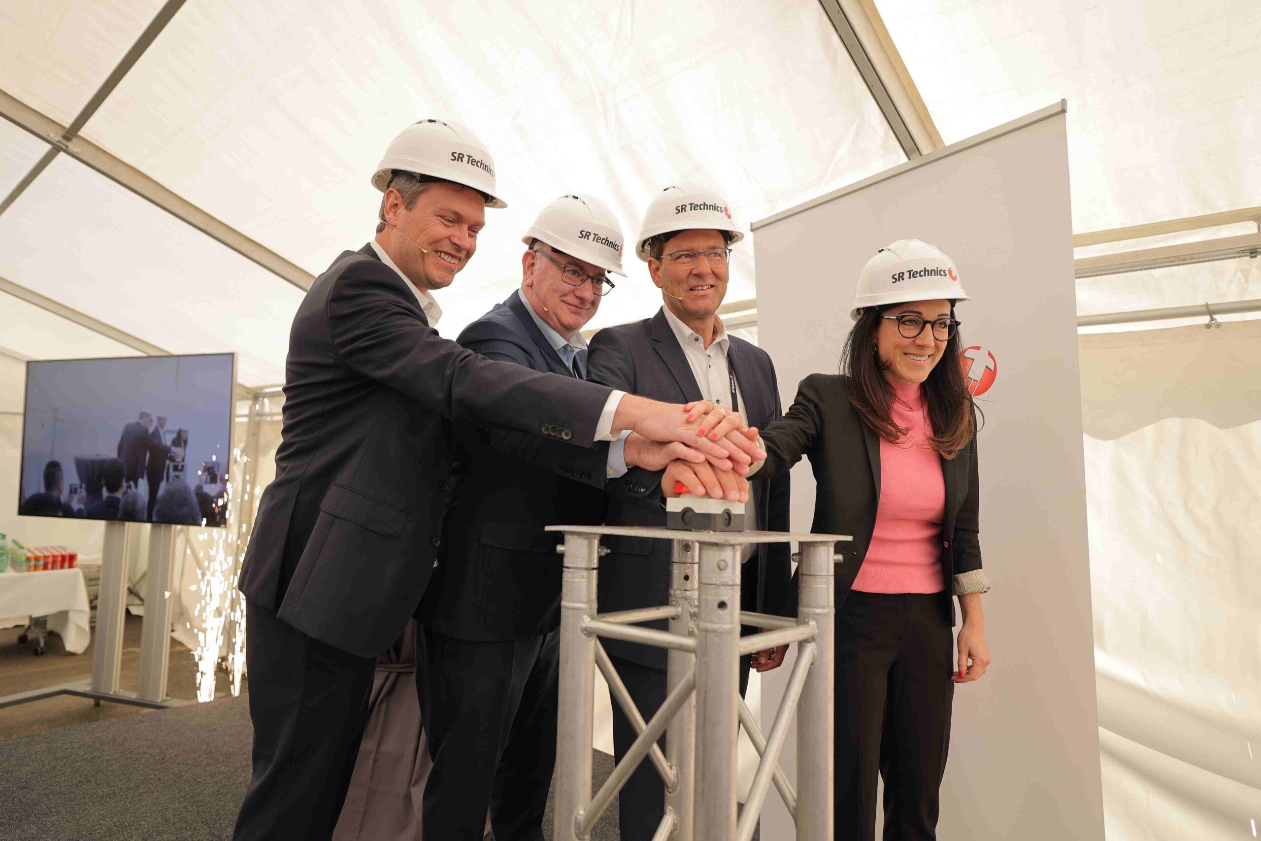 SR Technics breaks ground for re-activation of second engine test cell