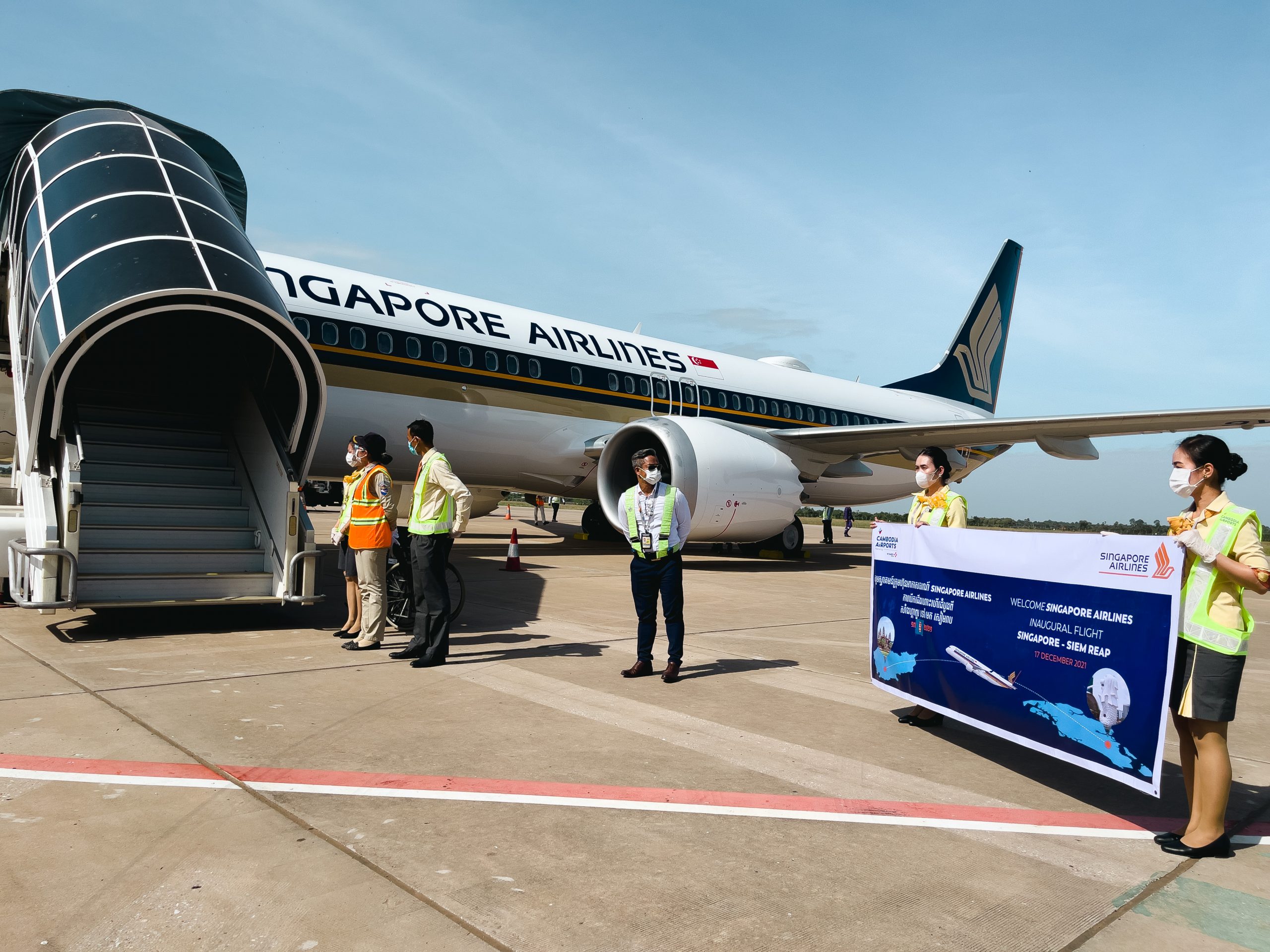 Siem Reap Airport welcomes international flights