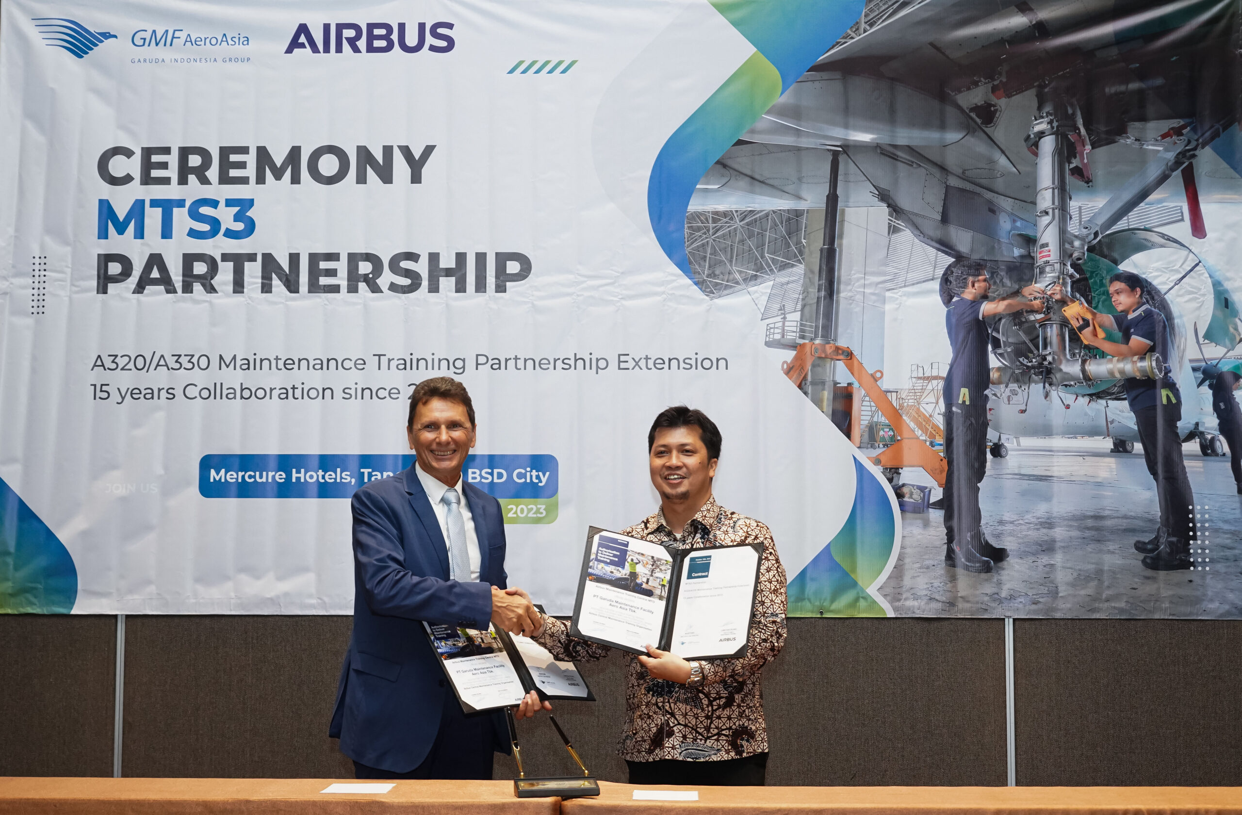 Airbus, GMF AeroAsia renew maintenance services training deal