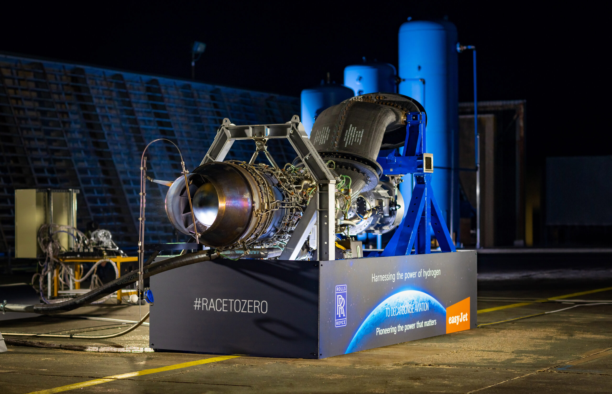 Rolls-Royce tests hydrogen-powered engine
