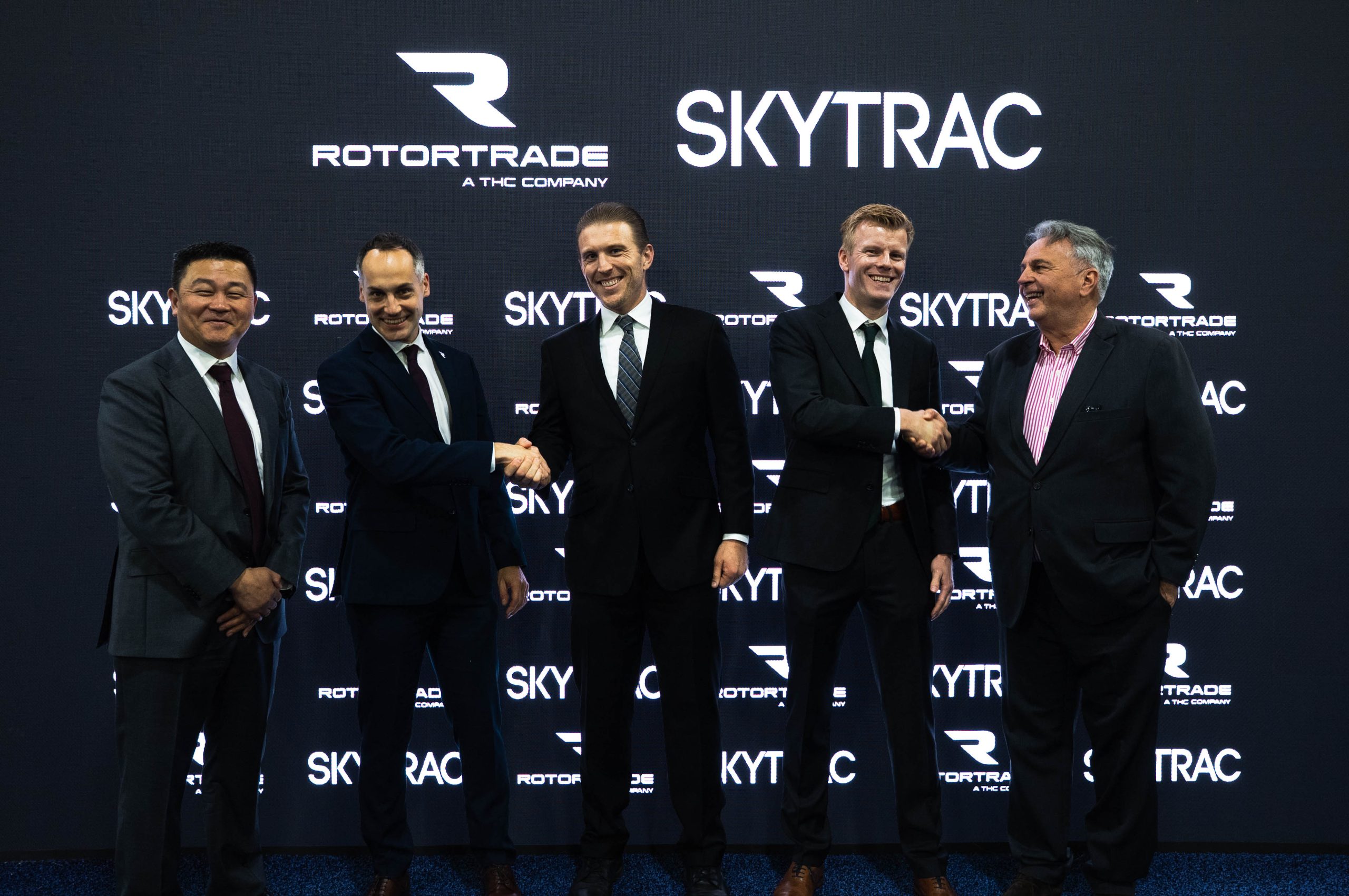 Rotortrade, SKYTRAC sign technical partnership
