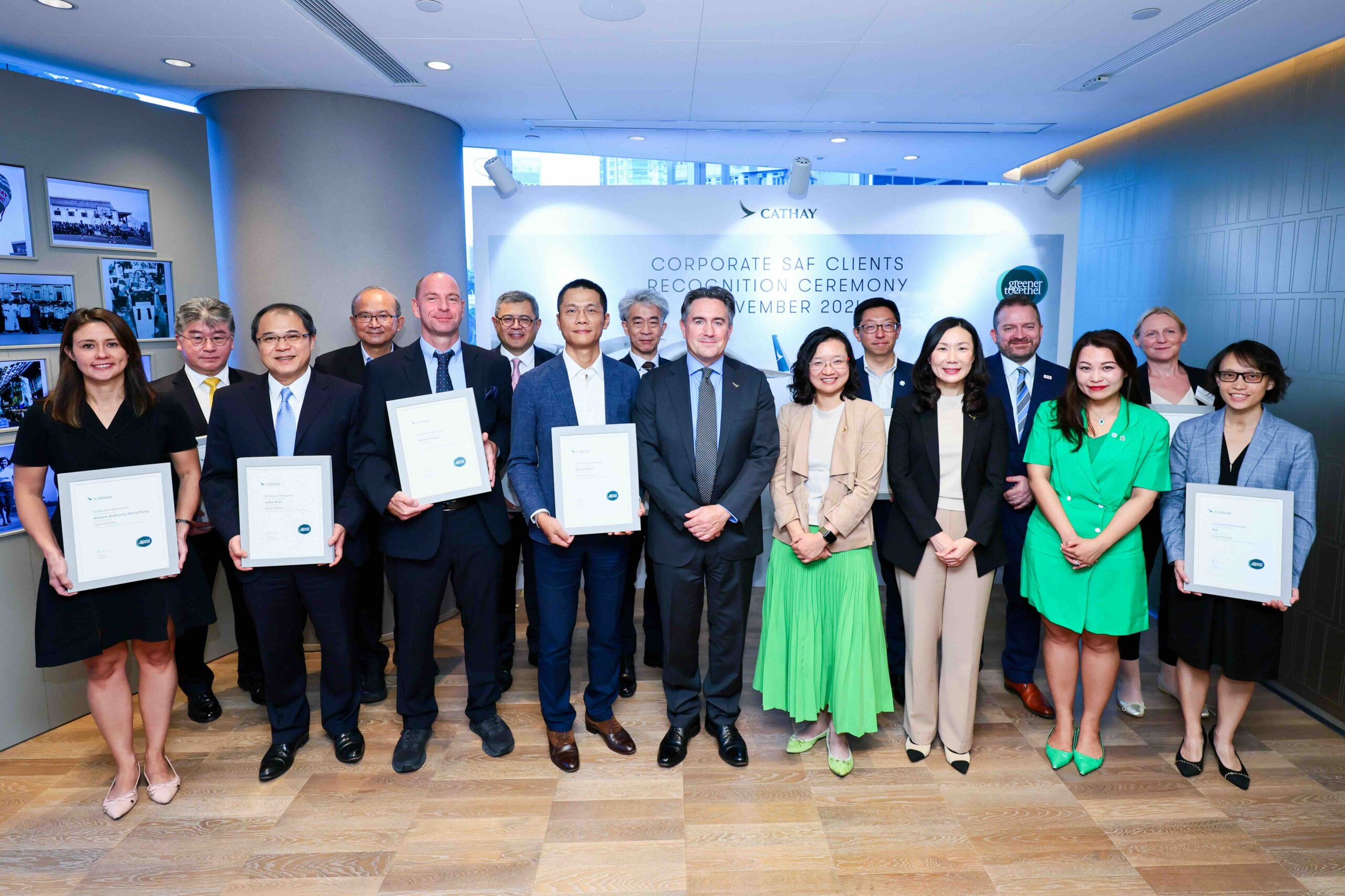 Cathay celebrates record growth