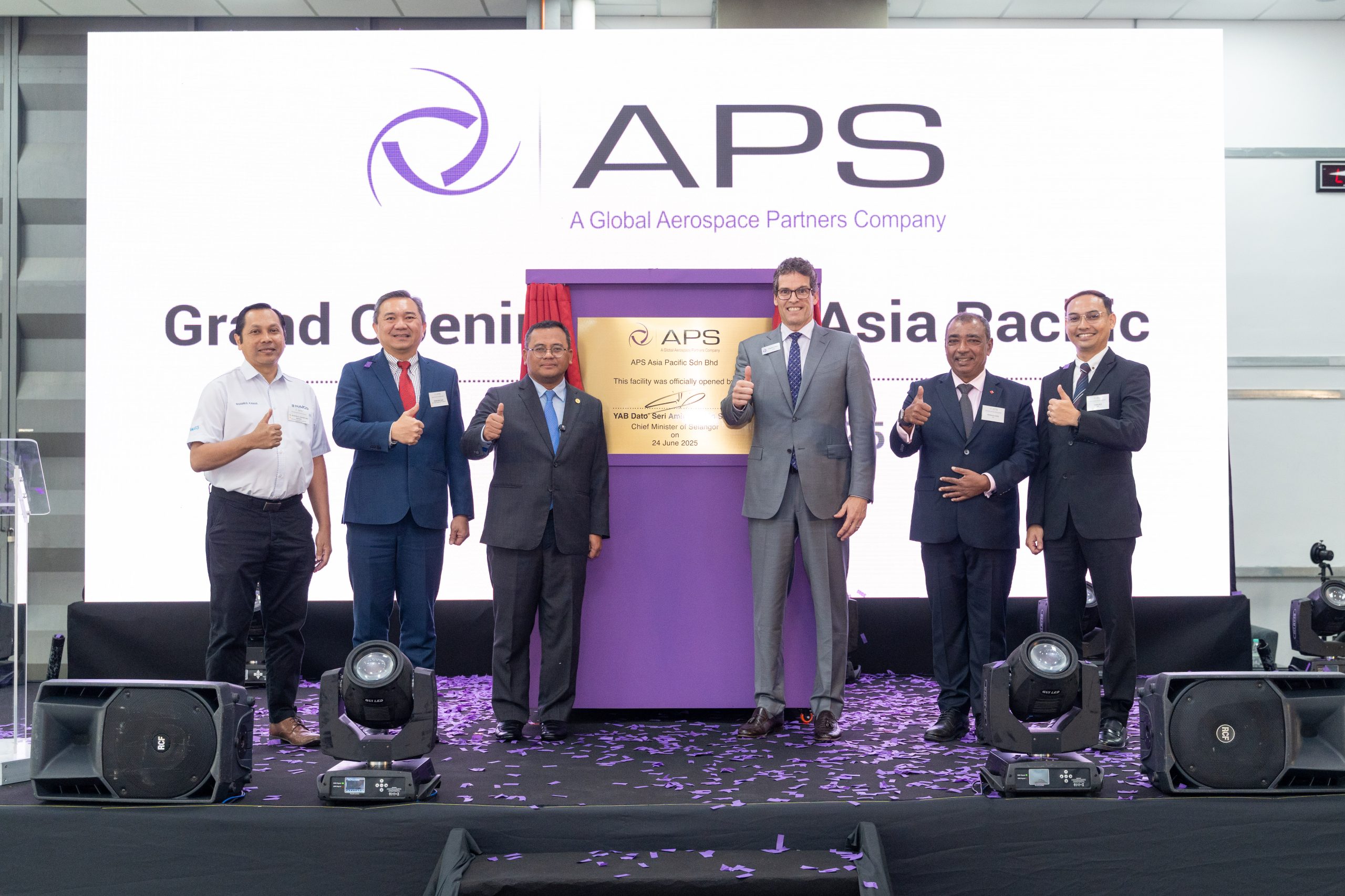 APS officially opens new Malaysian MRO facility