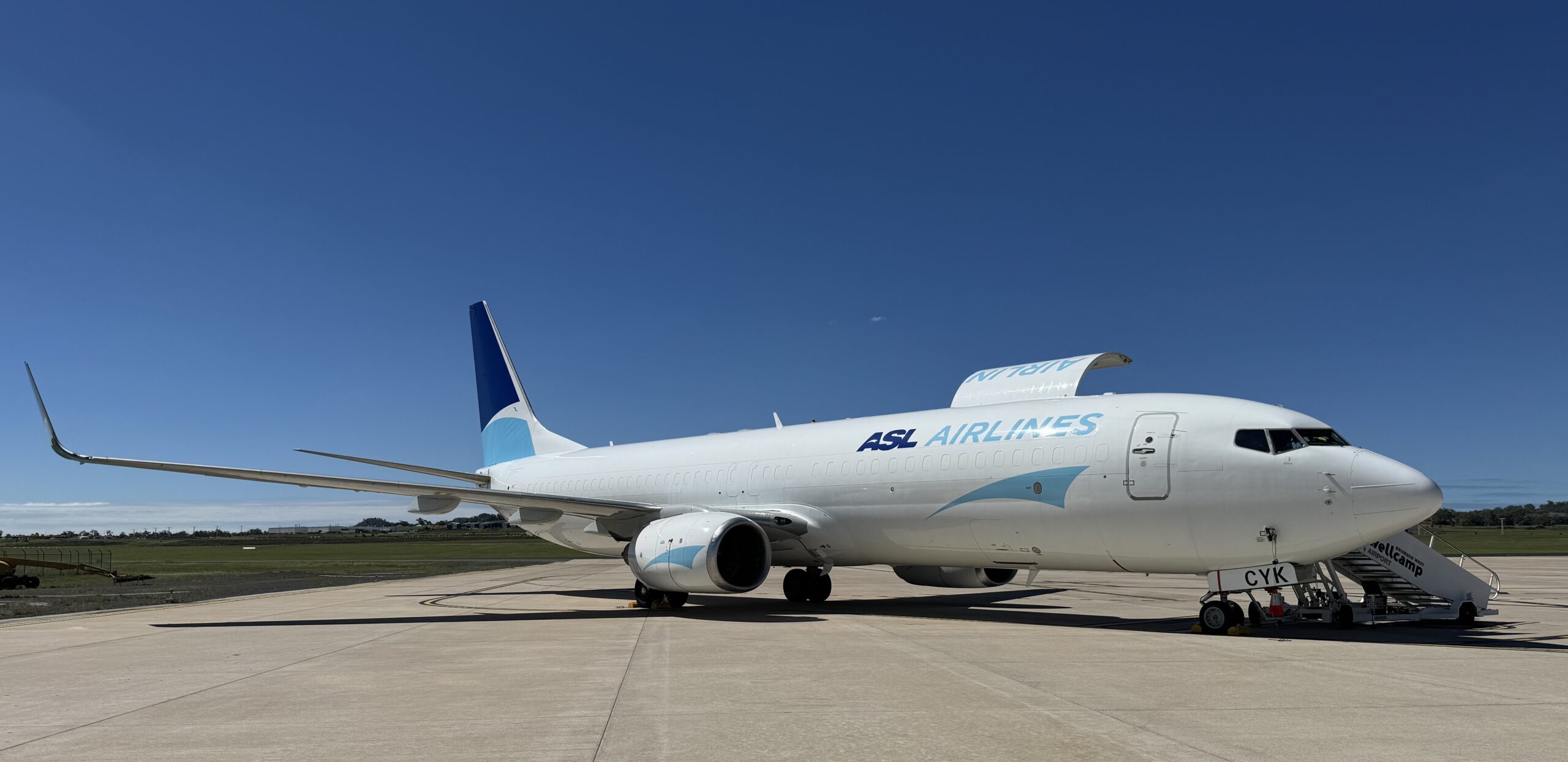 ASL Airlines Australia inducts first B737-800 freighter