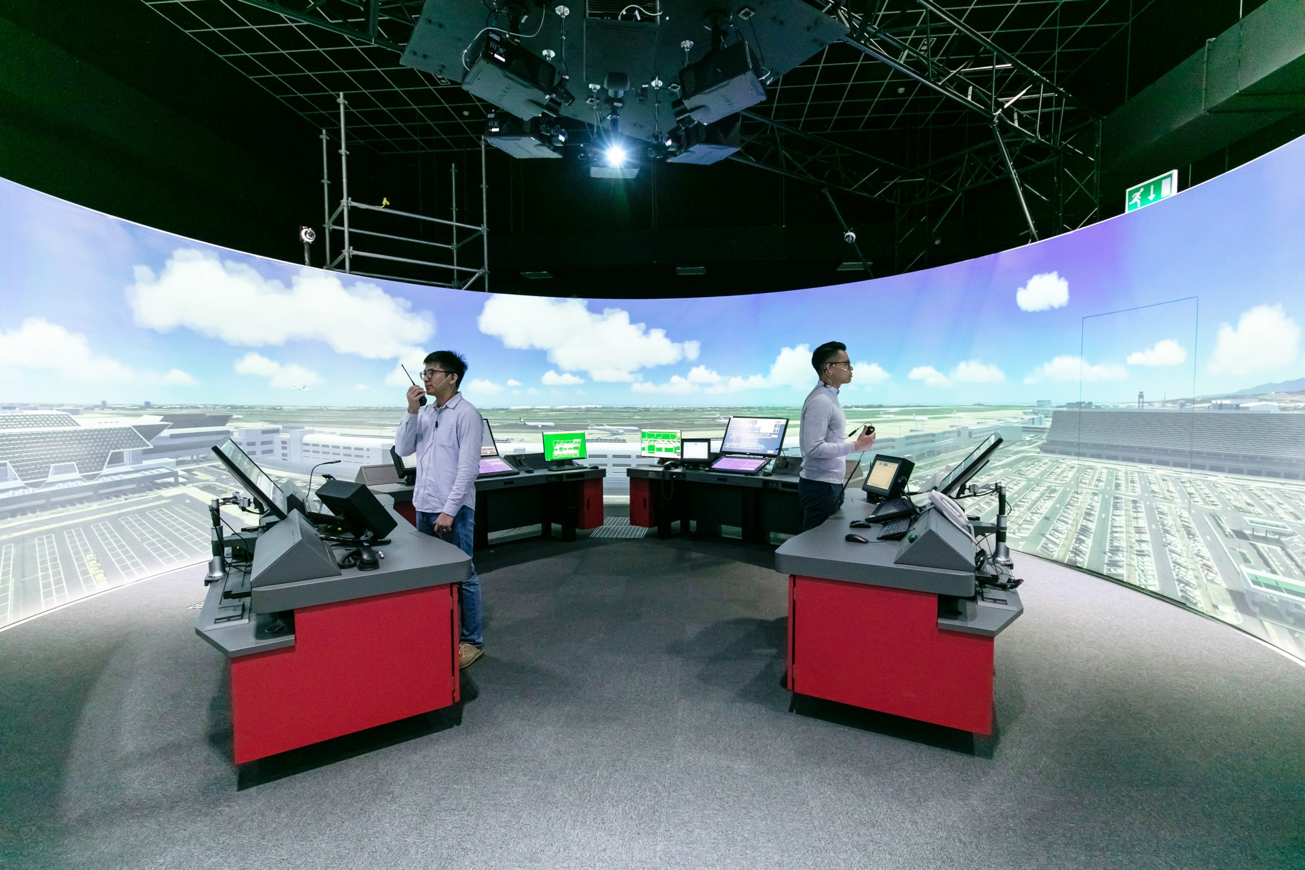 Micro Nav simulator installed for ANWS in Taiwan