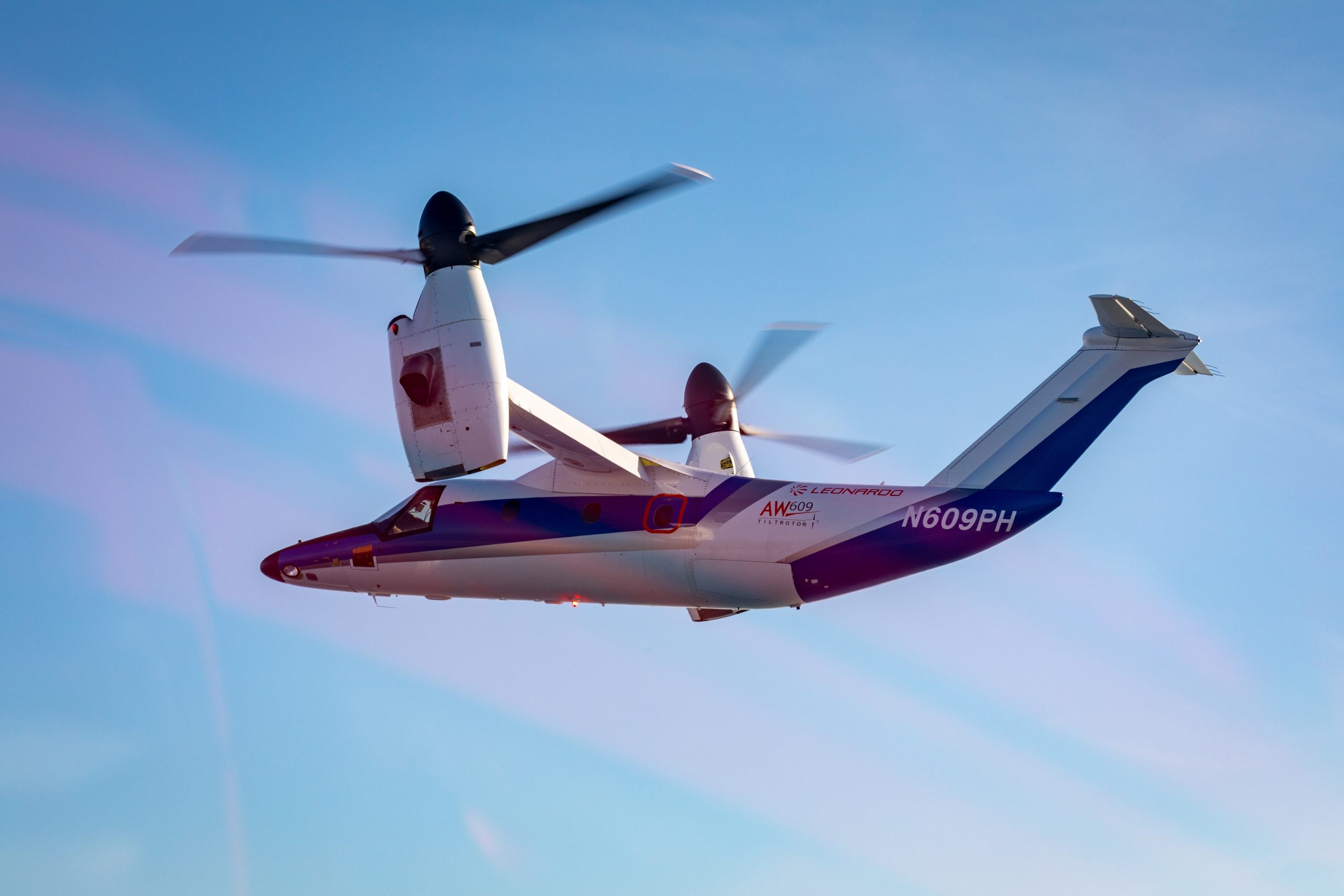 Leonardo signs new deal to supply AW609 tiltrotors