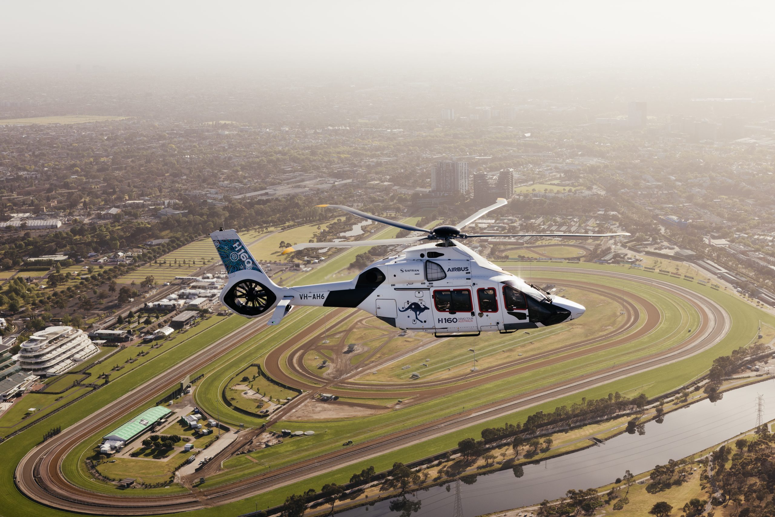 Airbus H160 makes Australian debut