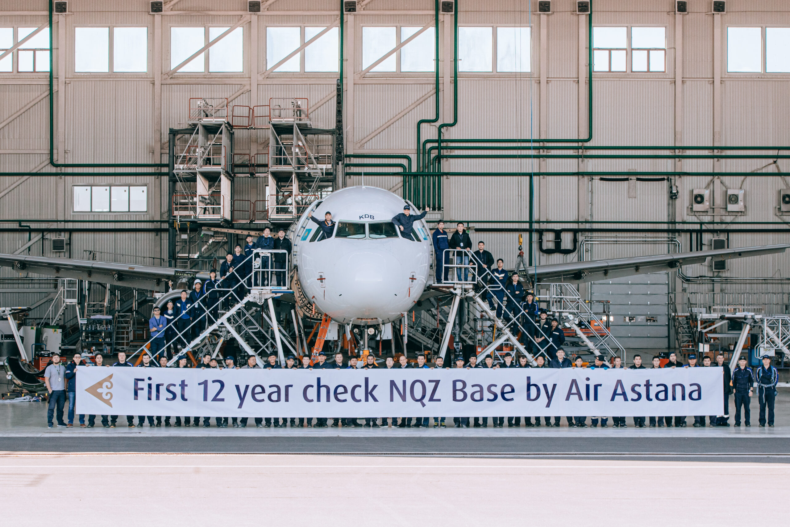 Air Astana completes first 12-year C-Check