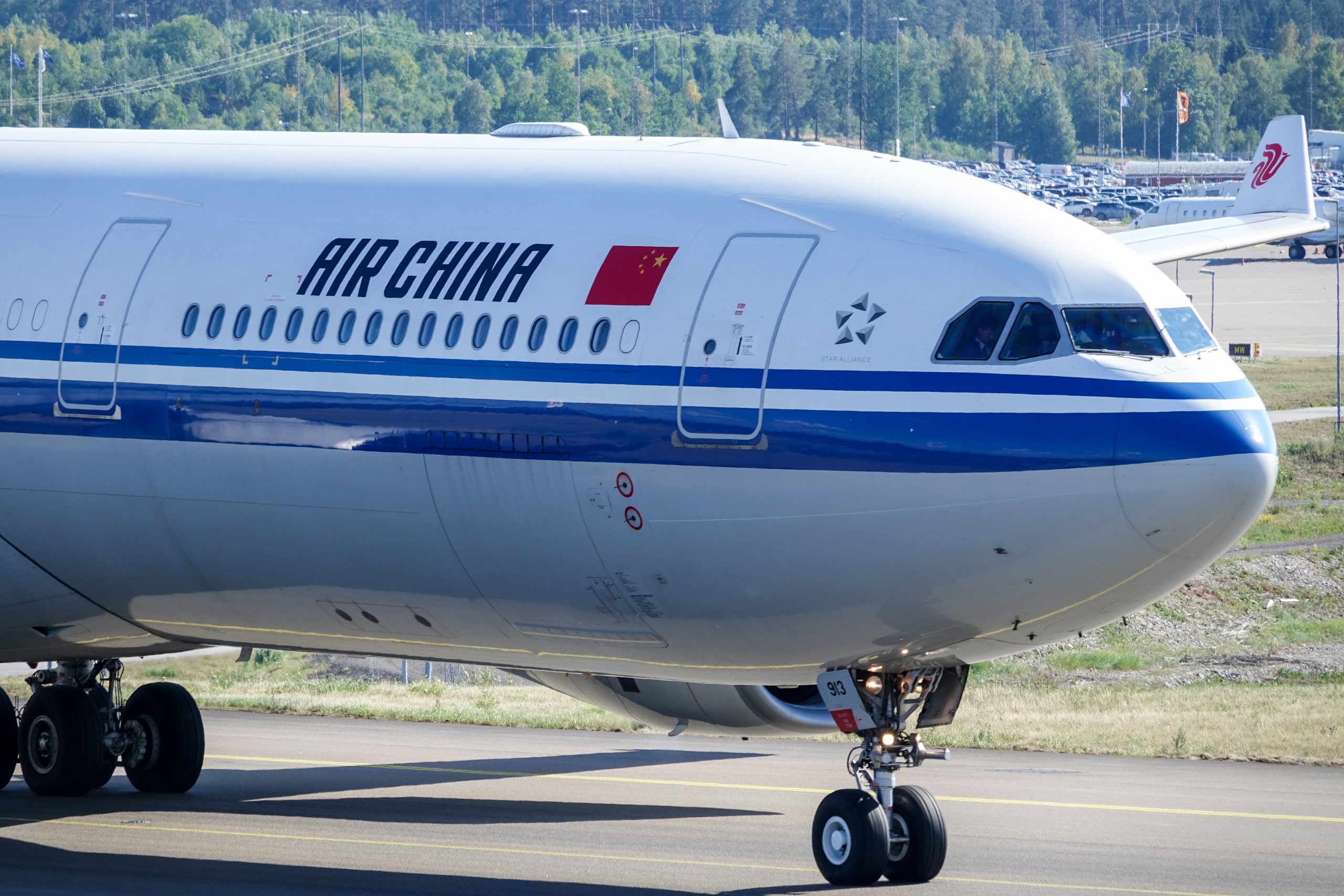 China’s air traffic plunged in February