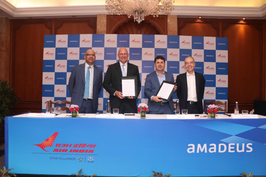 Air India owner signs on with Amadeus