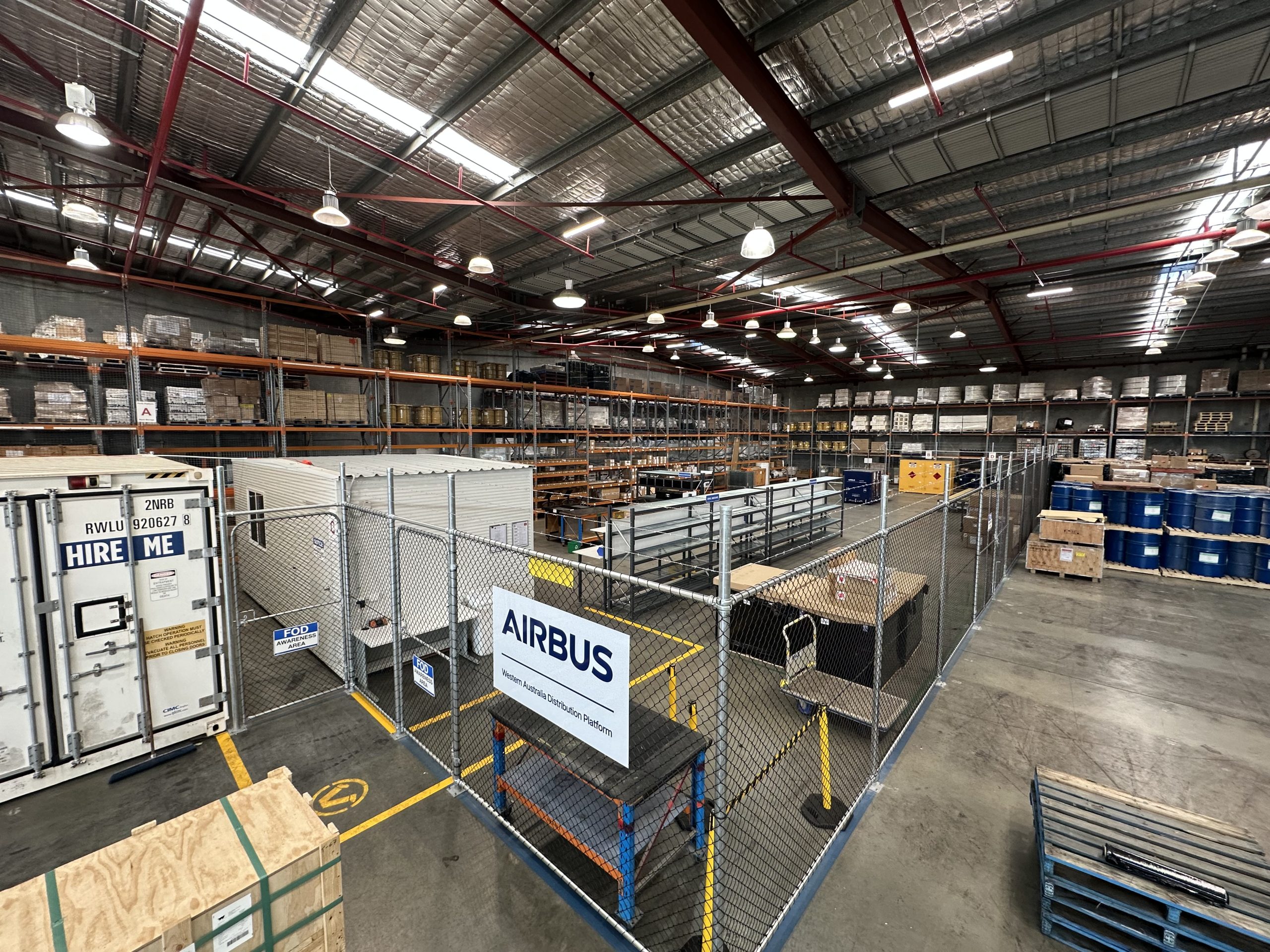 Airbus opens new helicopter parts centre in WA