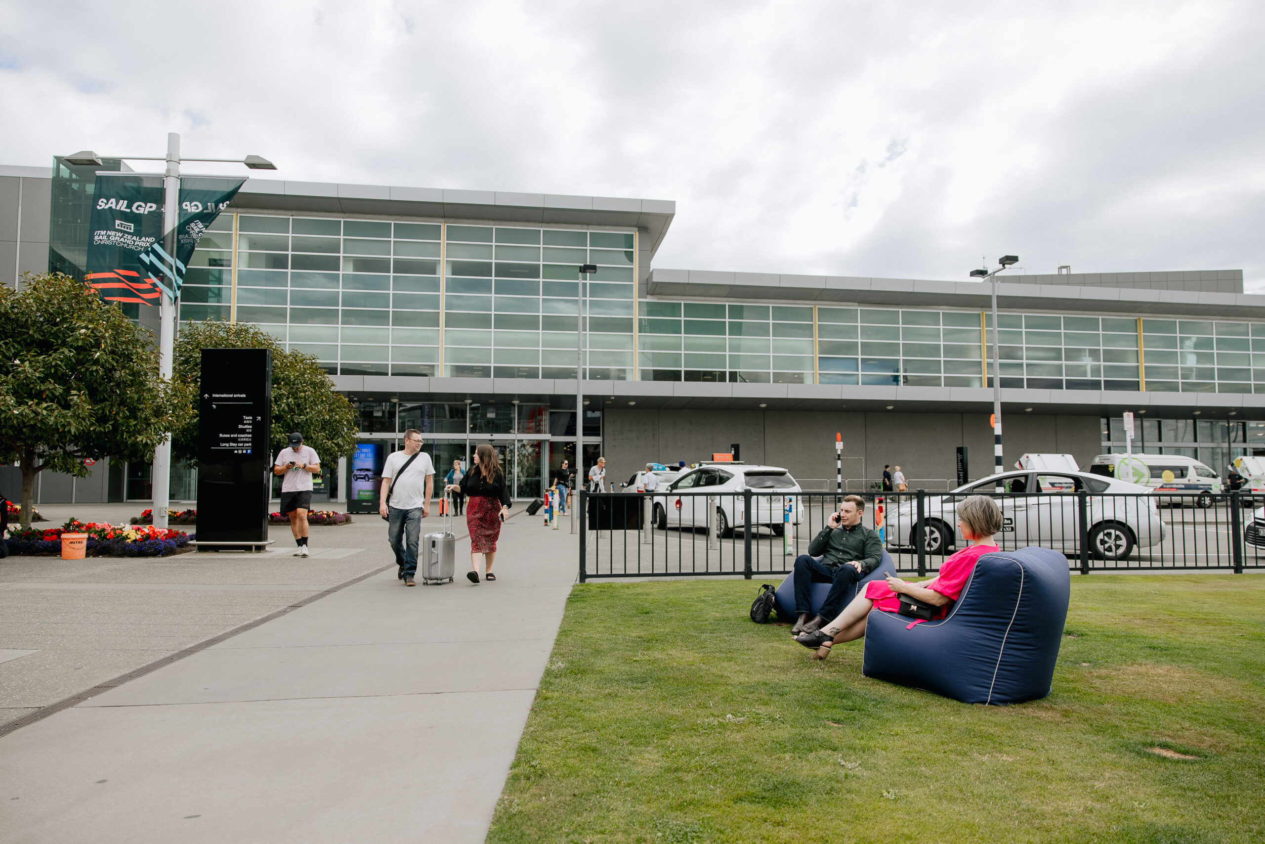 Christchurch Airport adjusting pax pick-up points