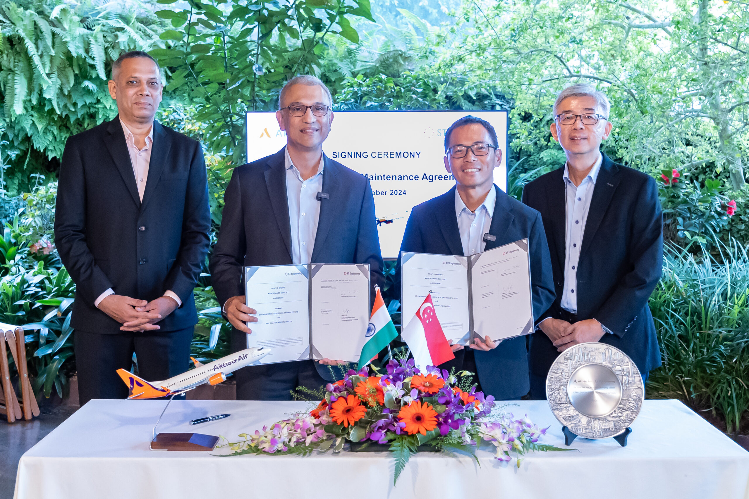 ST Engineering, Akasa sign deal for LEAP-1Bs
