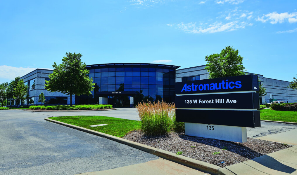 Astronautics relocates manufacturing operations