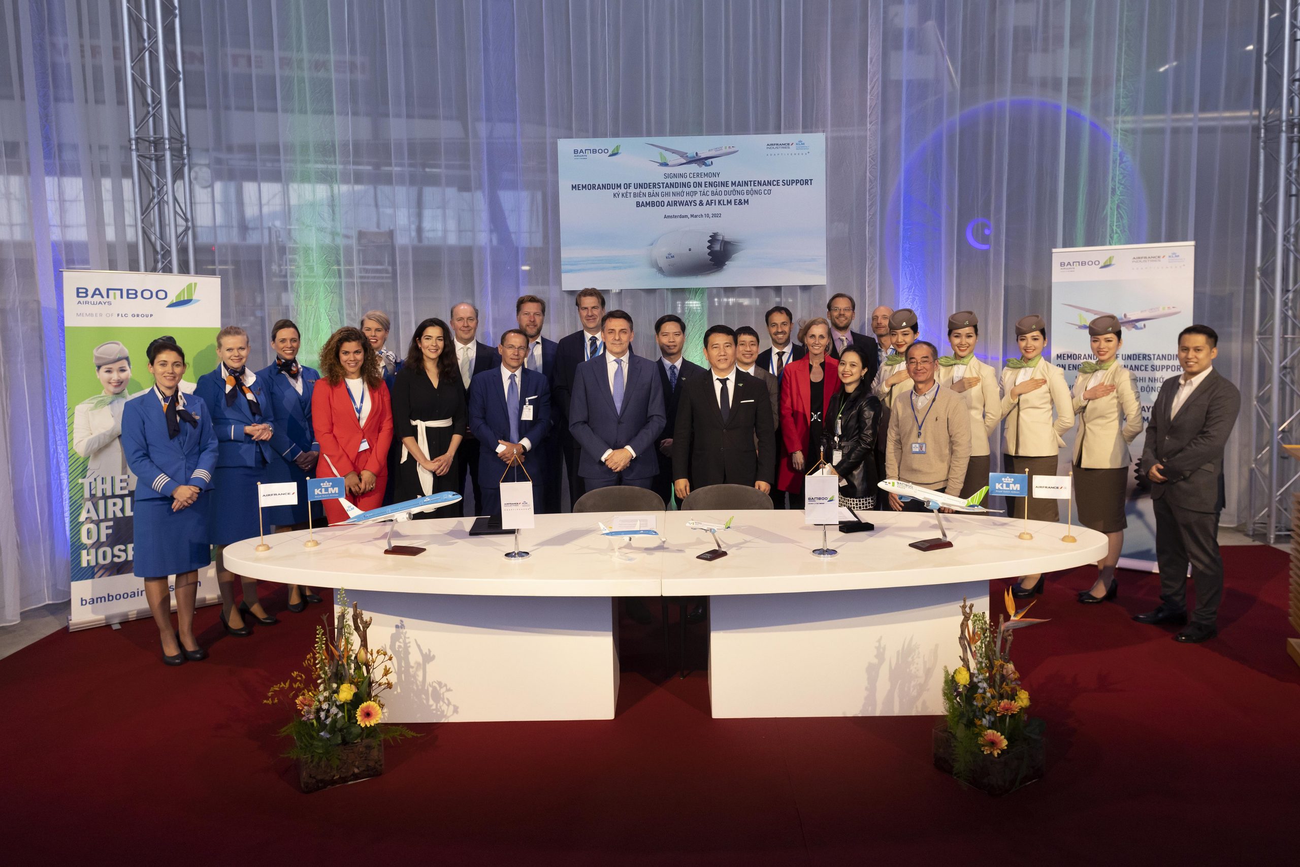 AFI KLM E&M and Bamboo Airways sign MOU