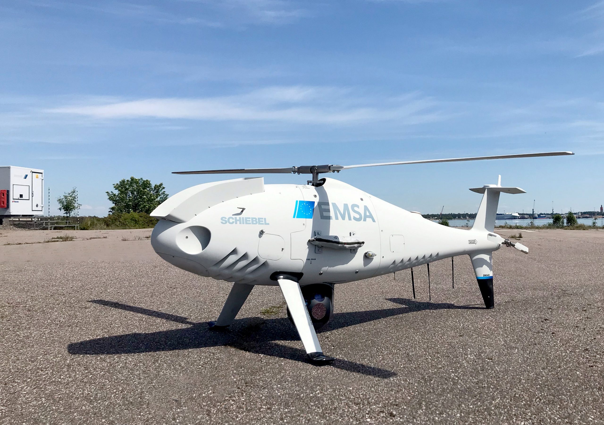 Finnish Border Guard ops for CAMCOPTER S-100