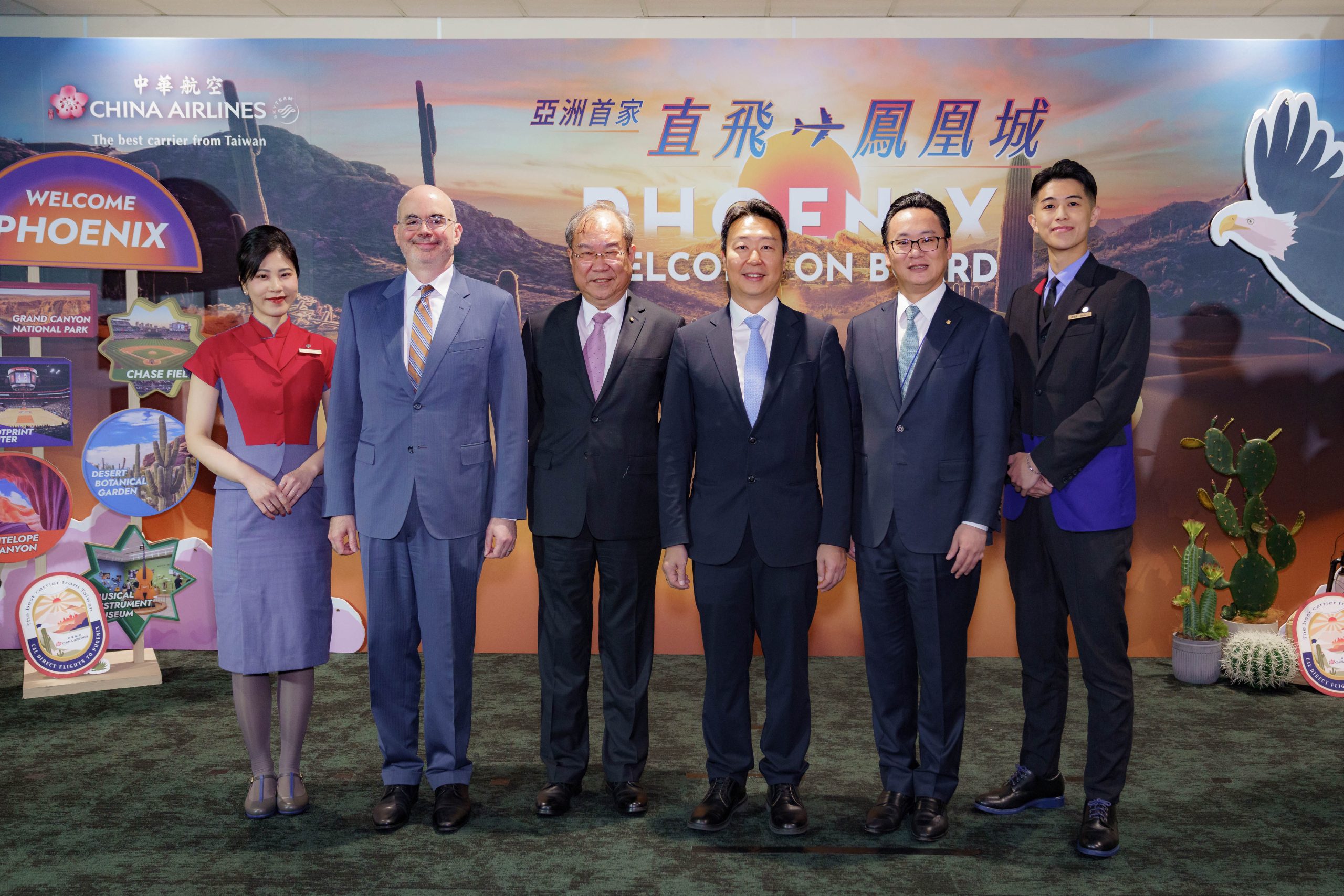 China Airlines launches non-stop flights to Phoenix