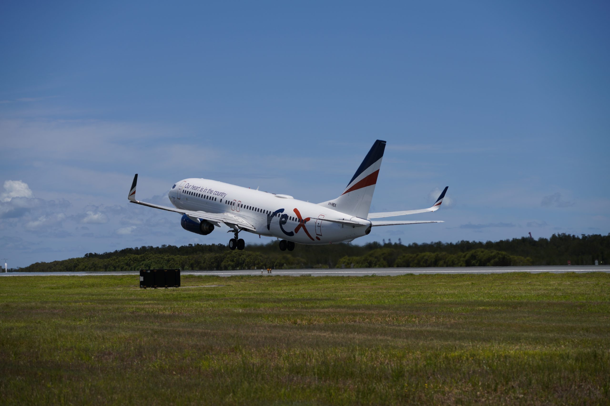 Rex starts Brisbane-Melbourne flights