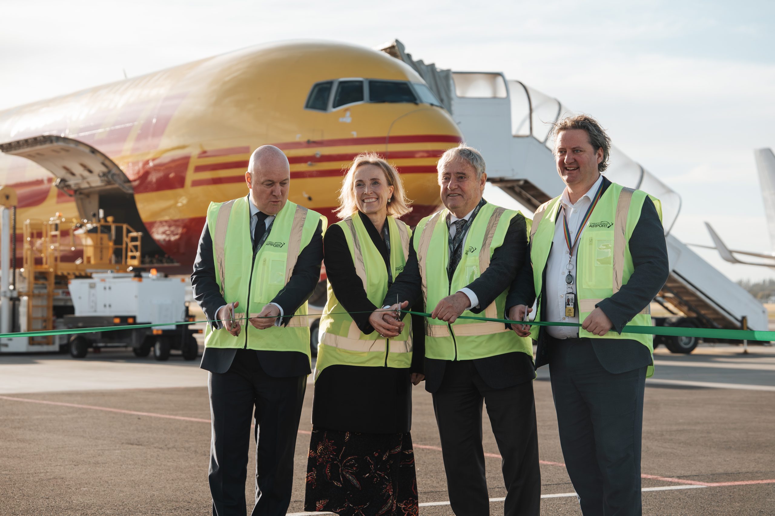 Christchurch Airport opens new freight apron
