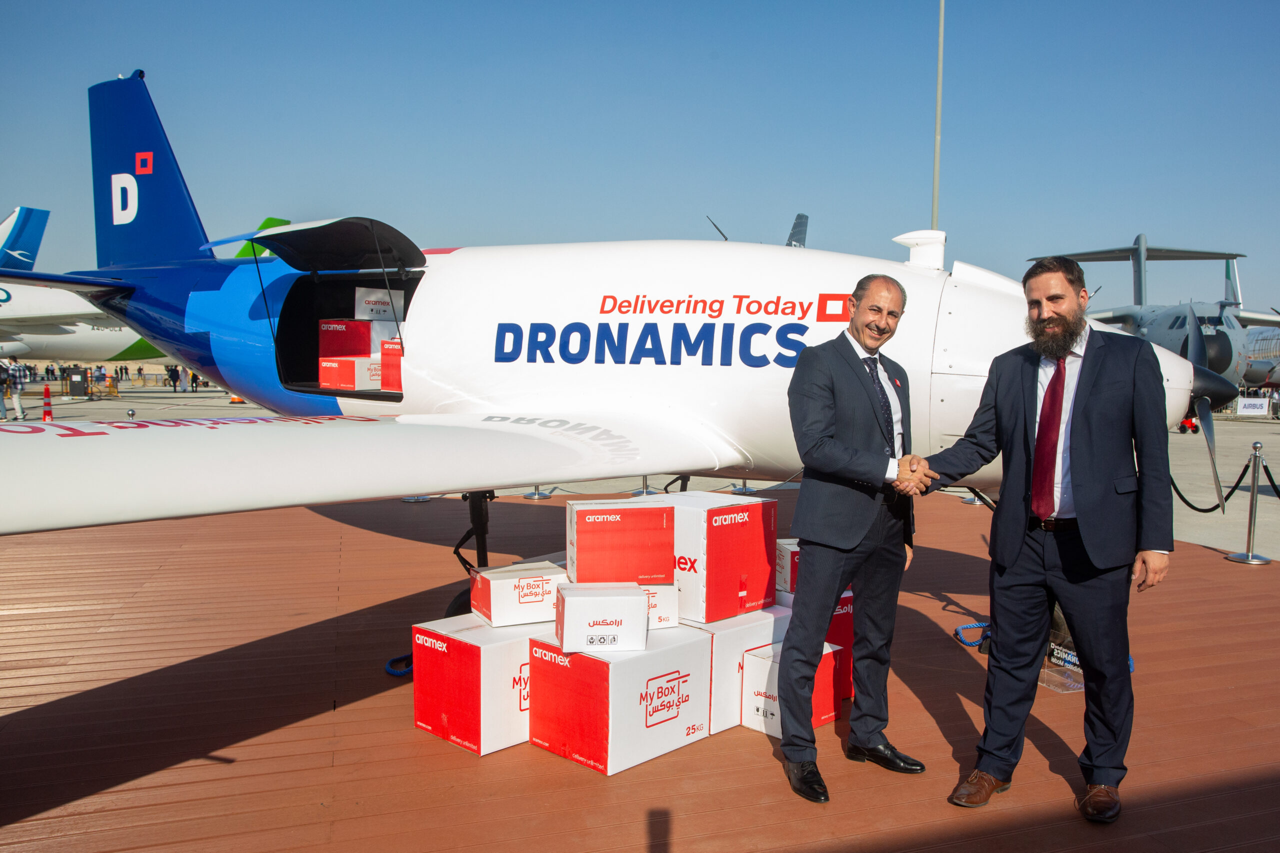 Dronamics and Aramex partner on cargo drone deliveries