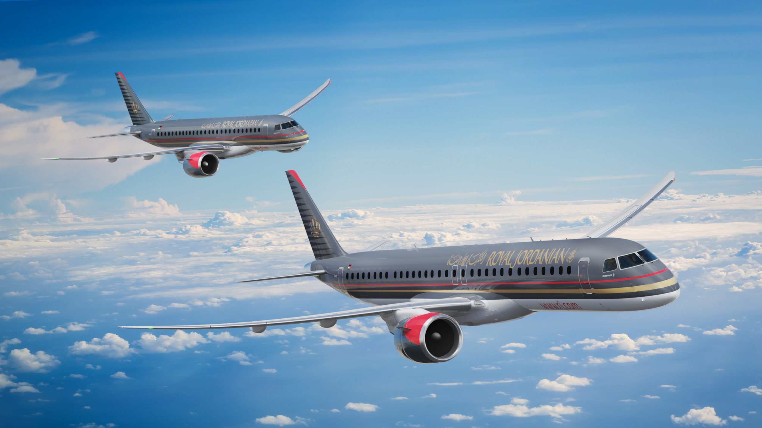 Embraer and Azorra seal deal with Royal Jordanian Airlines for 8 new E2 jets