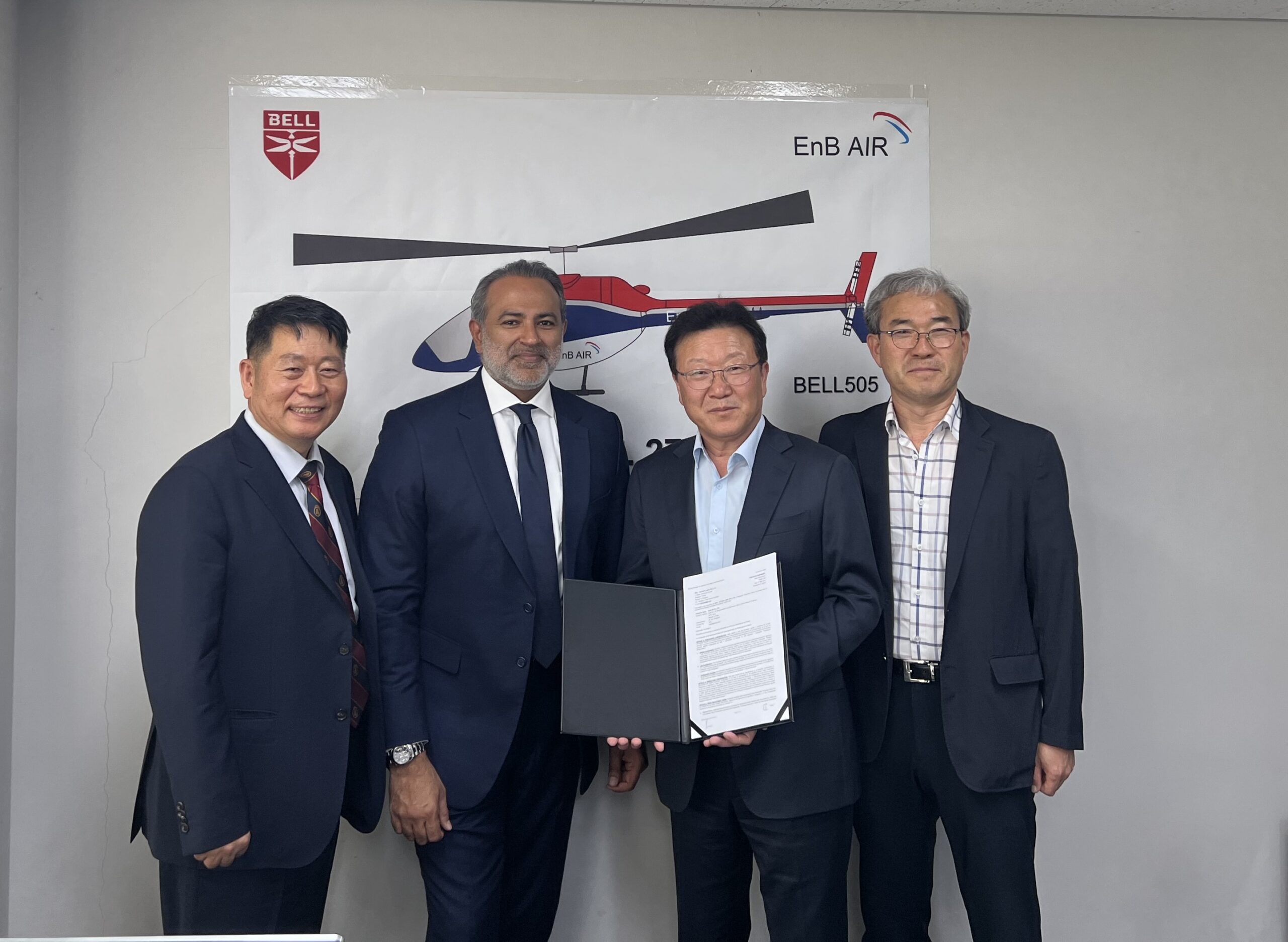 EnB AIR buying first commercial Bell 505 for South Korea