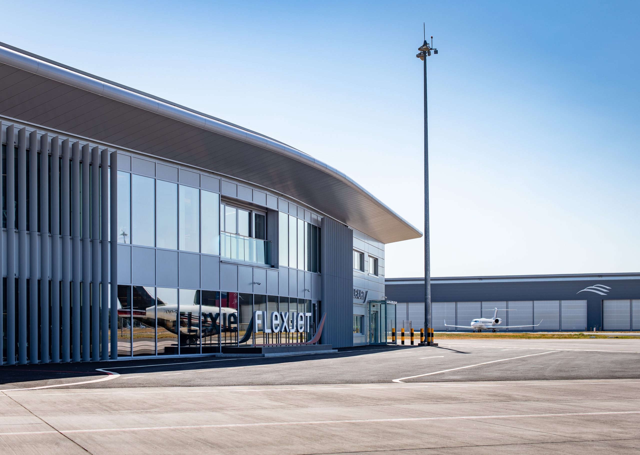 Flexjet unveils first private terminal in Europe at Farnborough