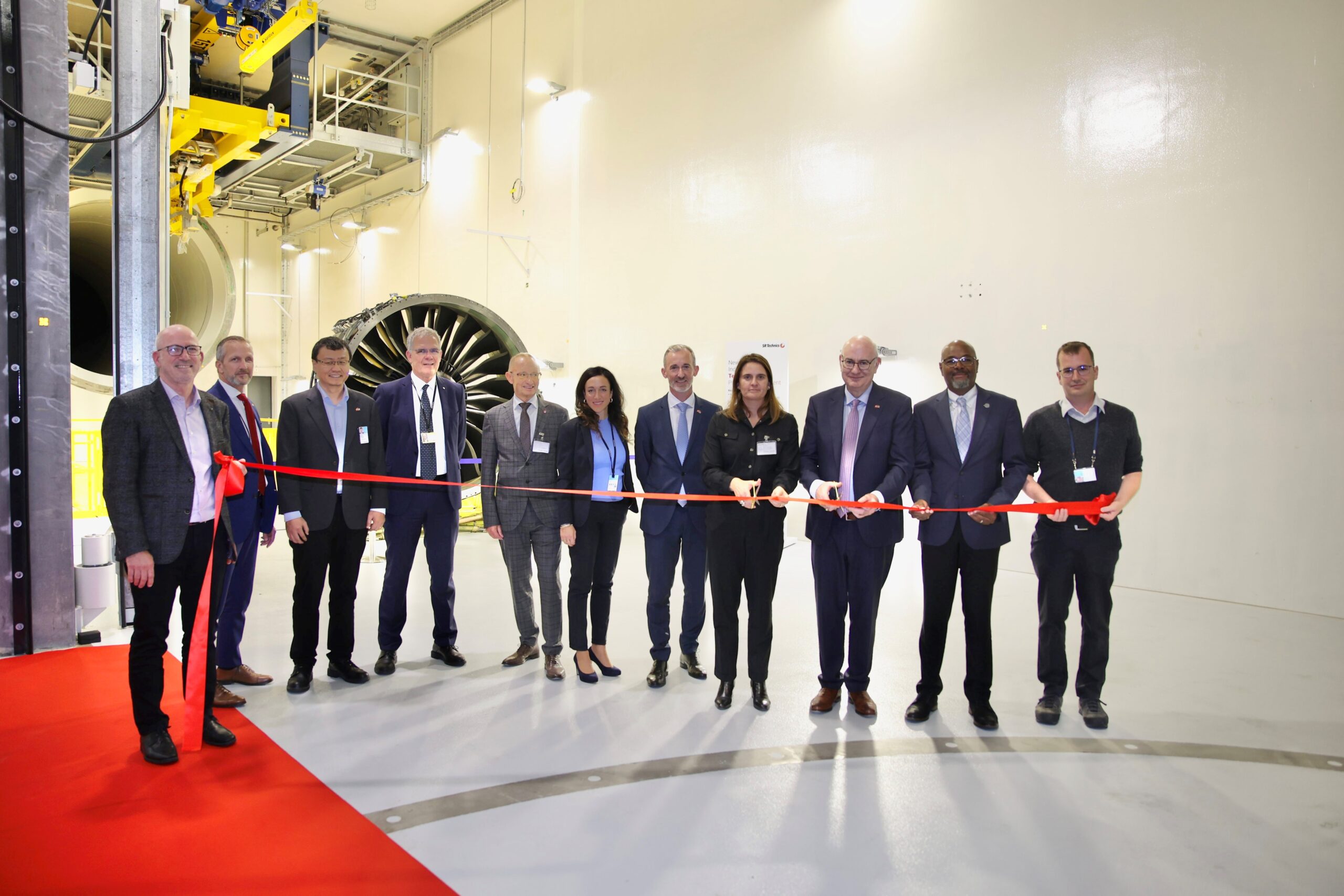 SR Technics passes milestone with GTF engine shop