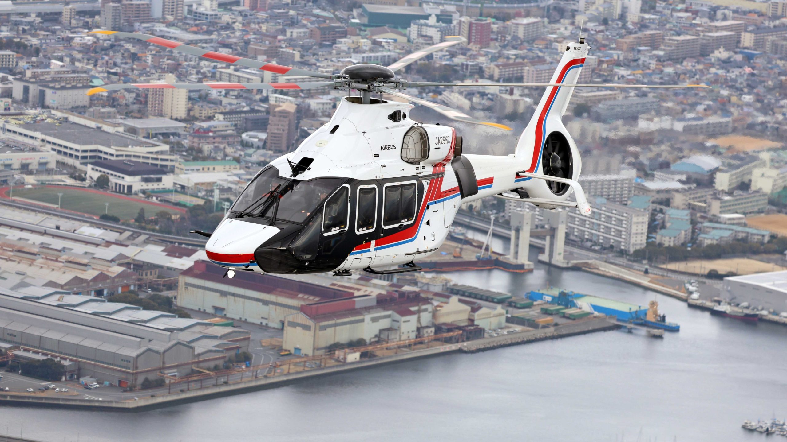 Hiroshima City Fire Services Bureau becomes first firefighting operator of Airbus H160 helicopter