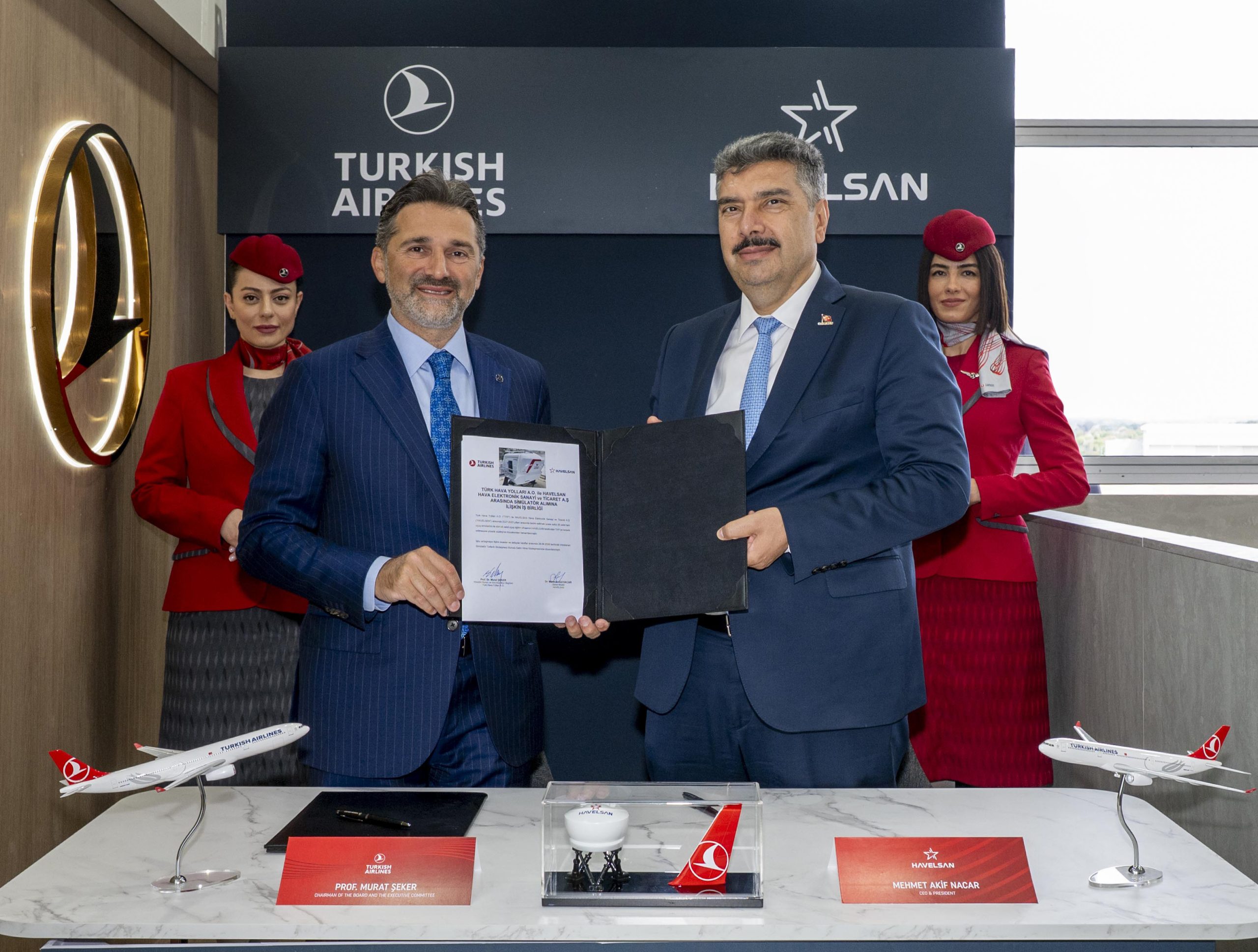 Turkish Airlines signs simulator deal with HAVELSAN