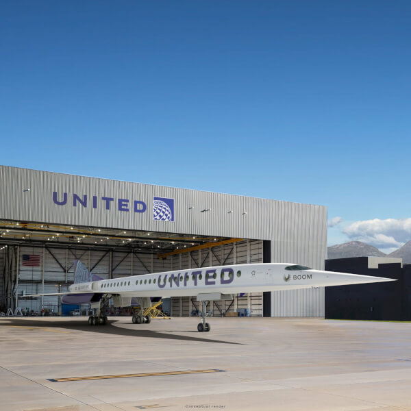 United Airlines plans to buy 15 supersonic jets from Boom