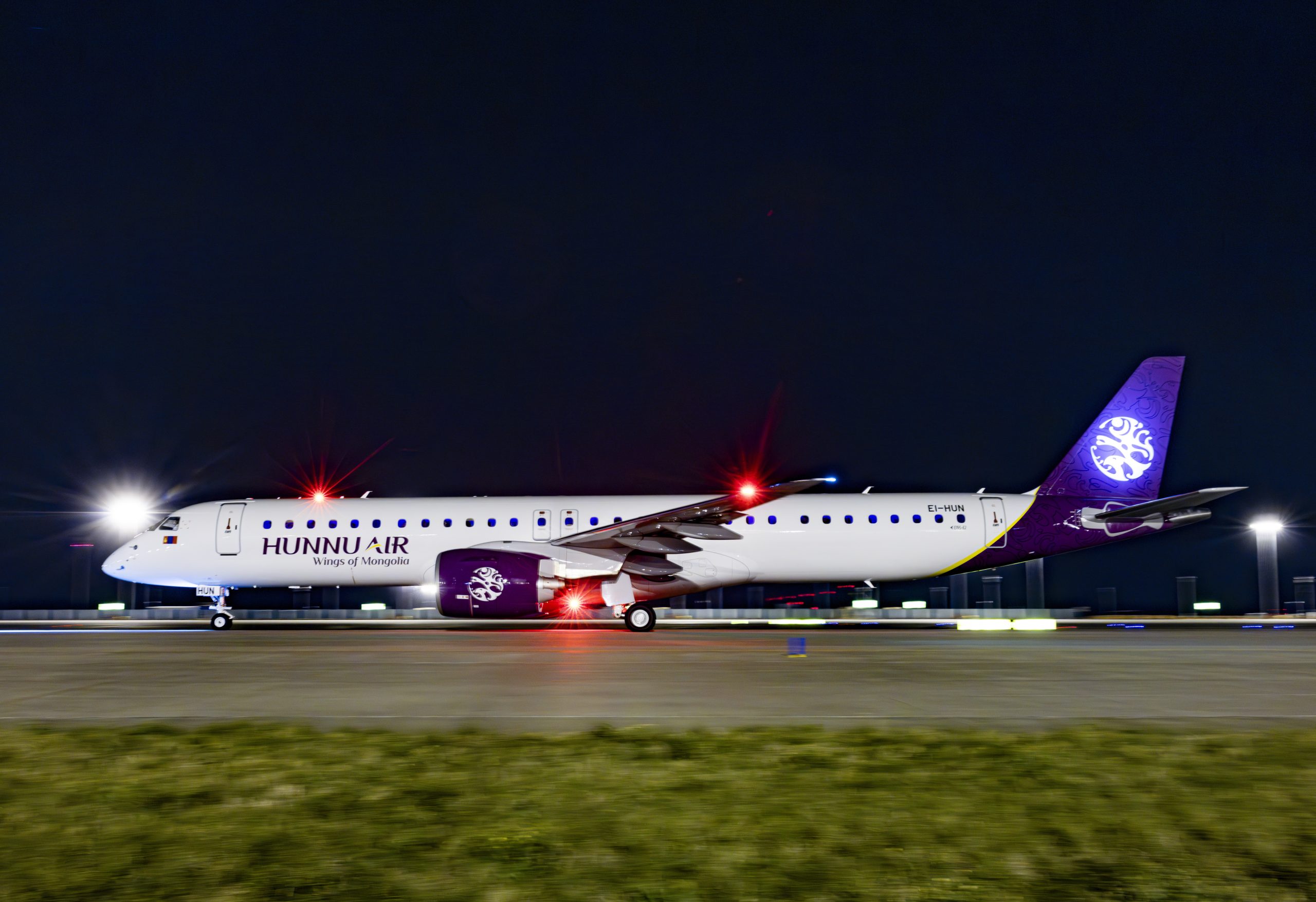 Hunnu Air starts E2 flights between Mongolia, China