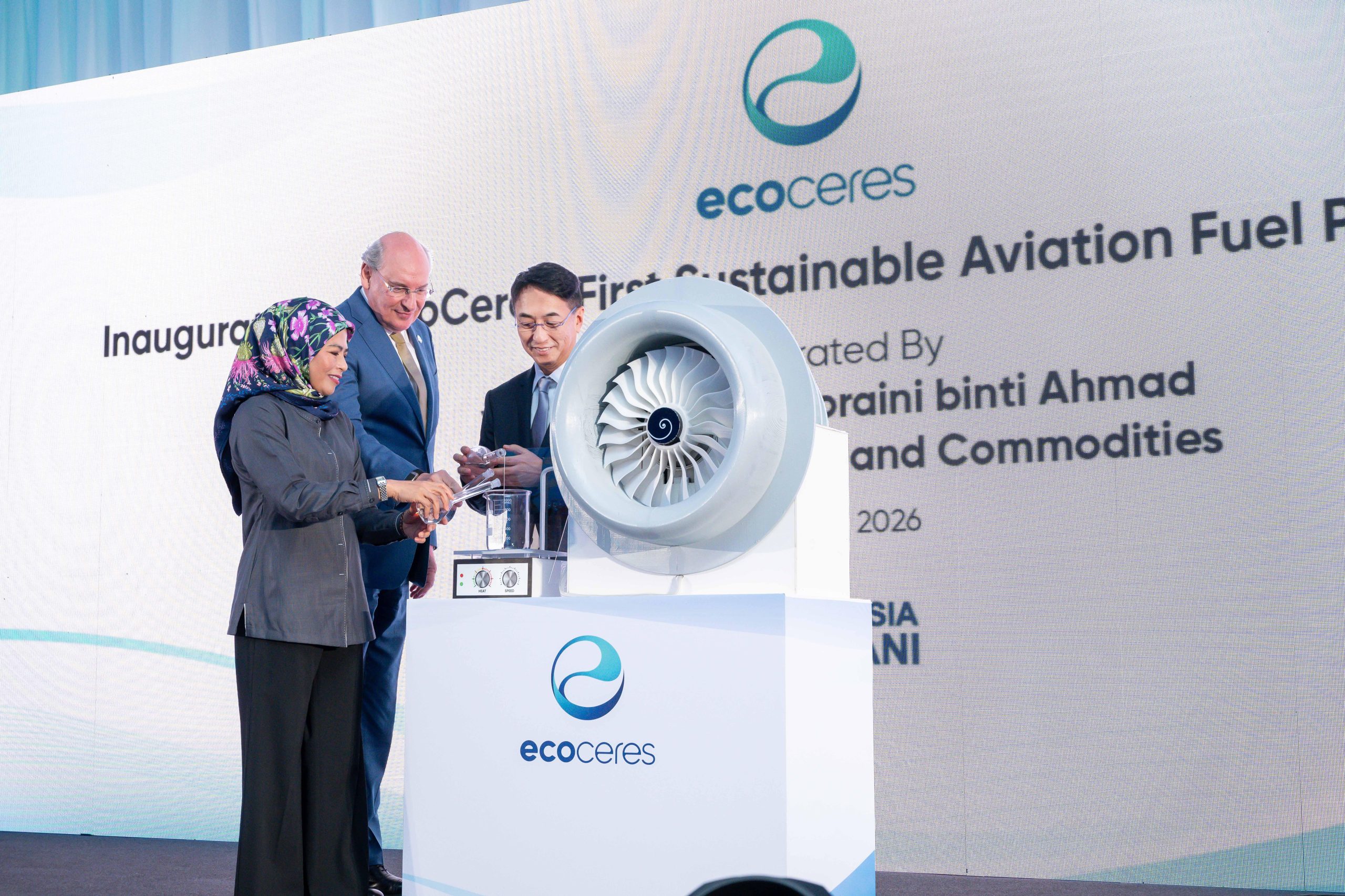 EcoCeres launches first SAF plant in Malaysia