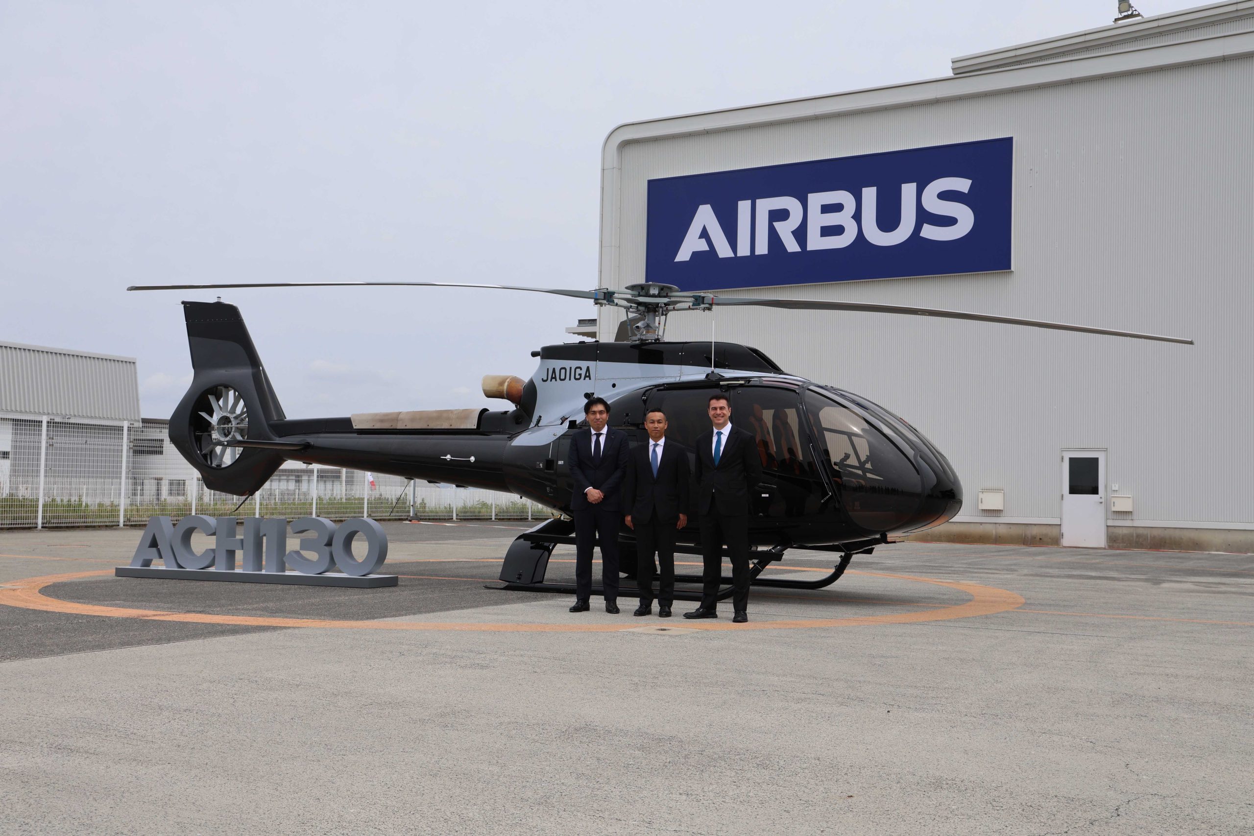 Japan’s first Airbus ACH130 Aston Martin Edition takes flight with NOT A HOTEL
