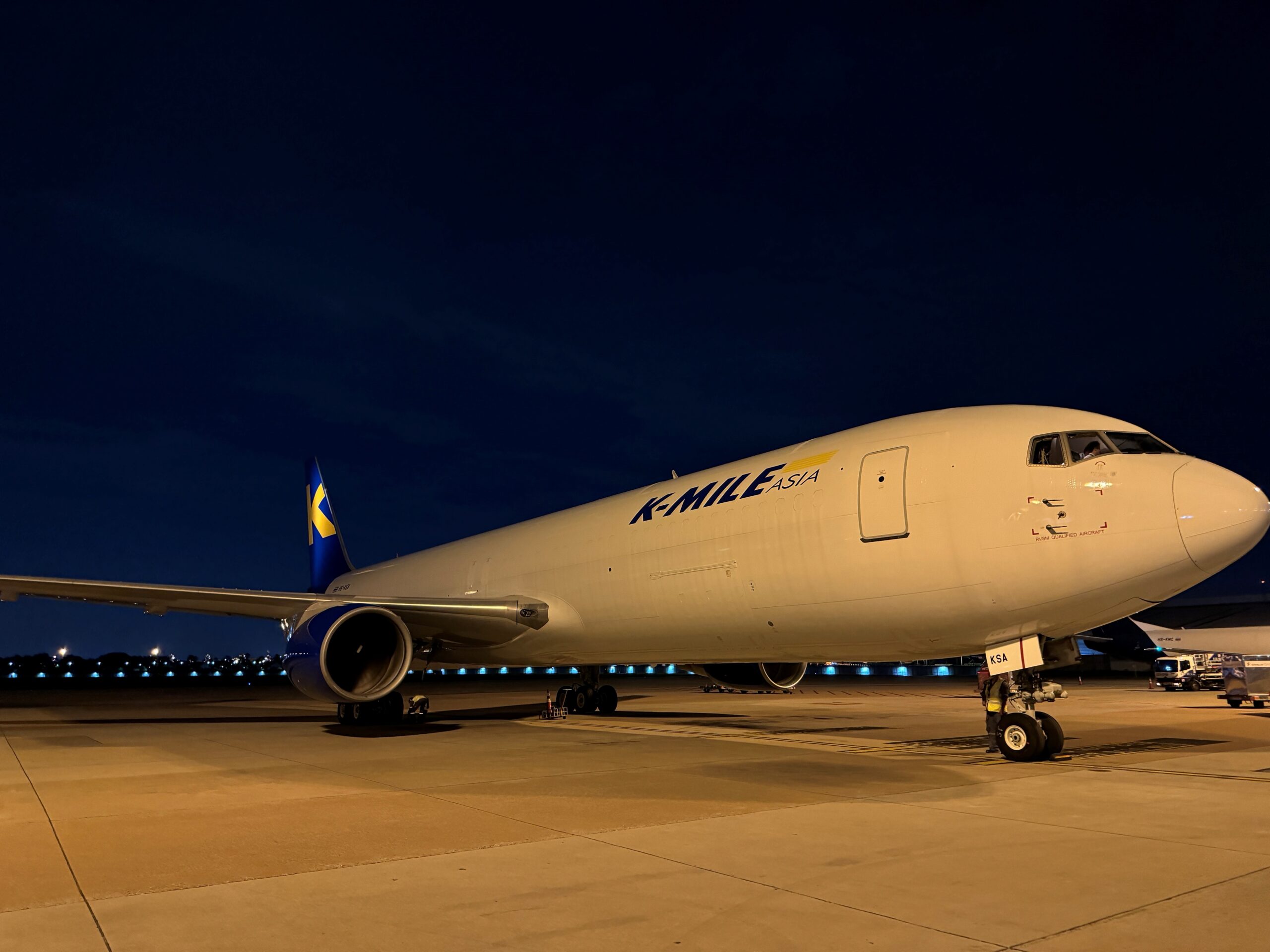 K-Mile Asia inducts first B767-300 converted freighter