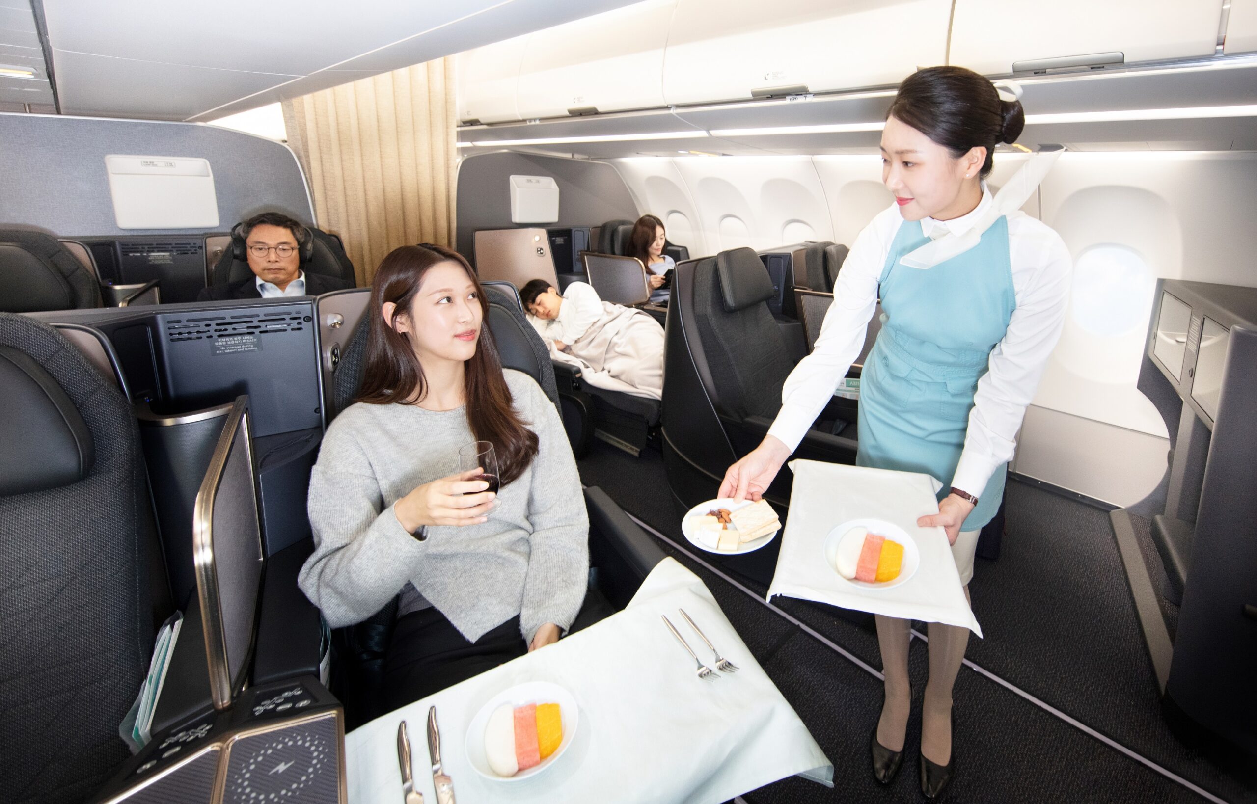Korean Air named best airline for onboard service