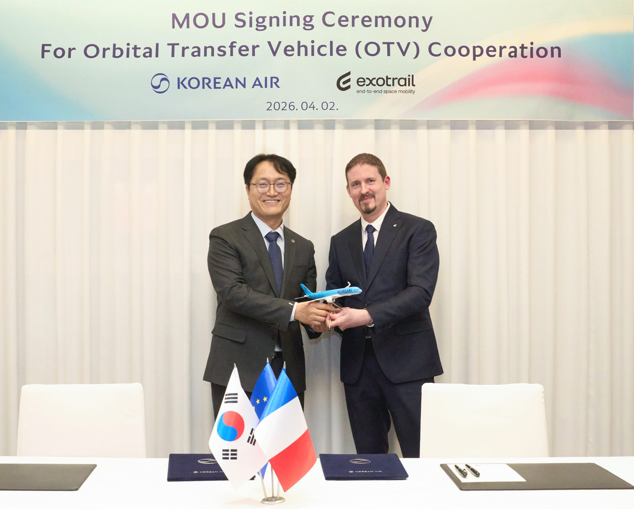 Korean Air and Exotrail partner on OTV solutions