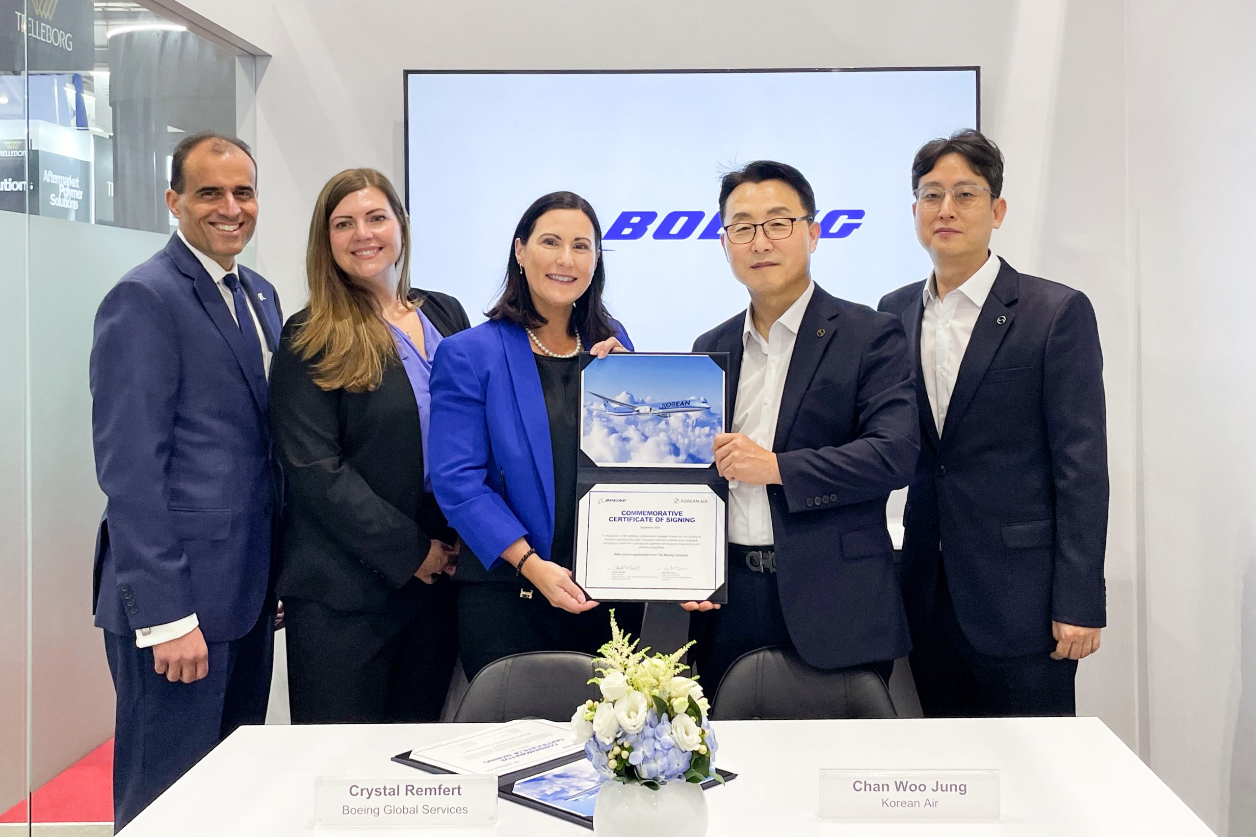 Korean Air, Boeing partner on predictive MRO