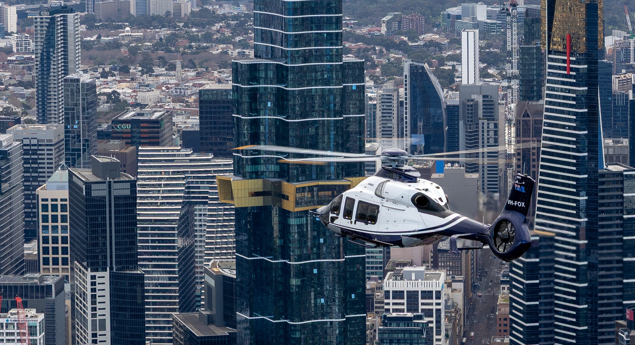 Linfox takes delivery of first Airbus H160 in Australia