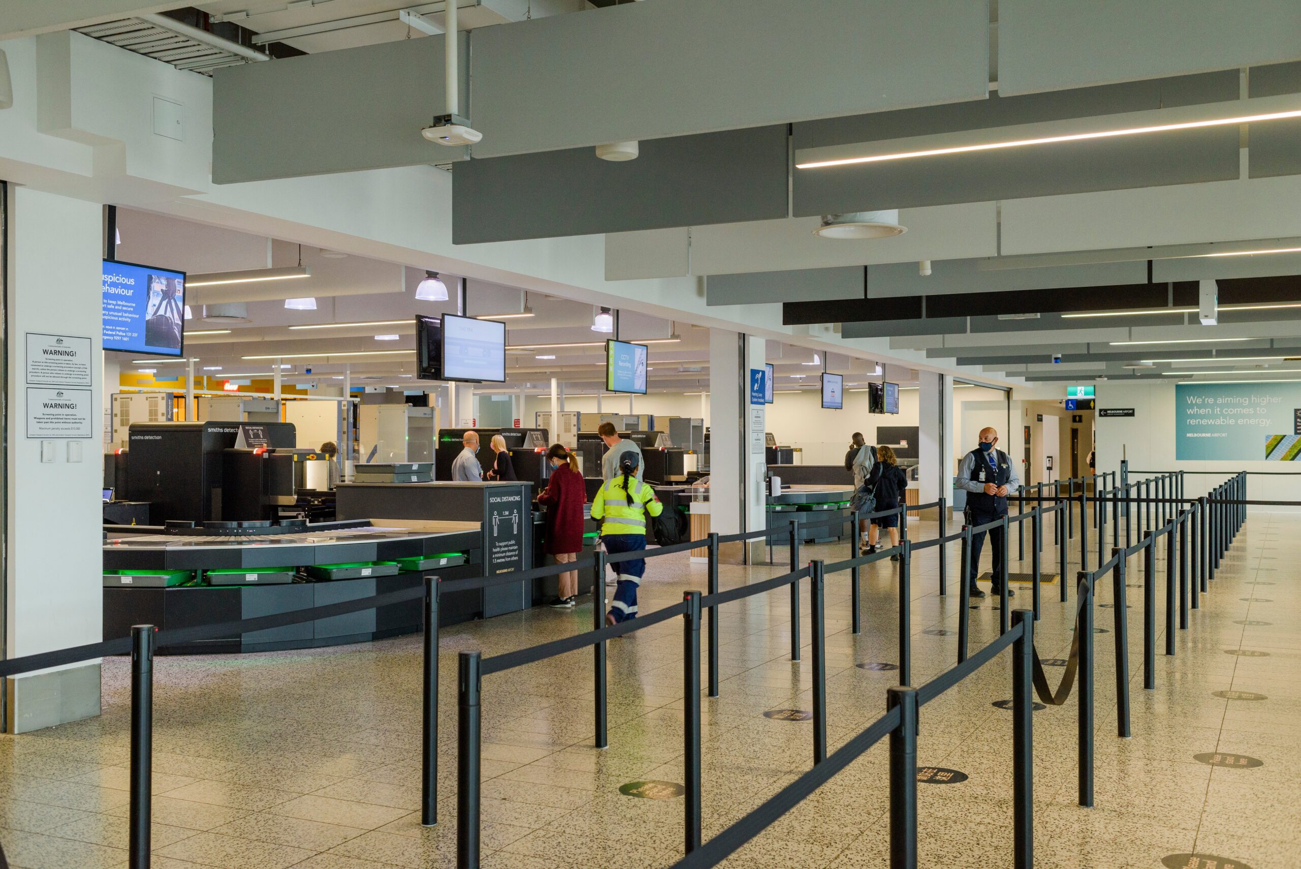 Melbourne Airport upgrades Qantas domestic screening