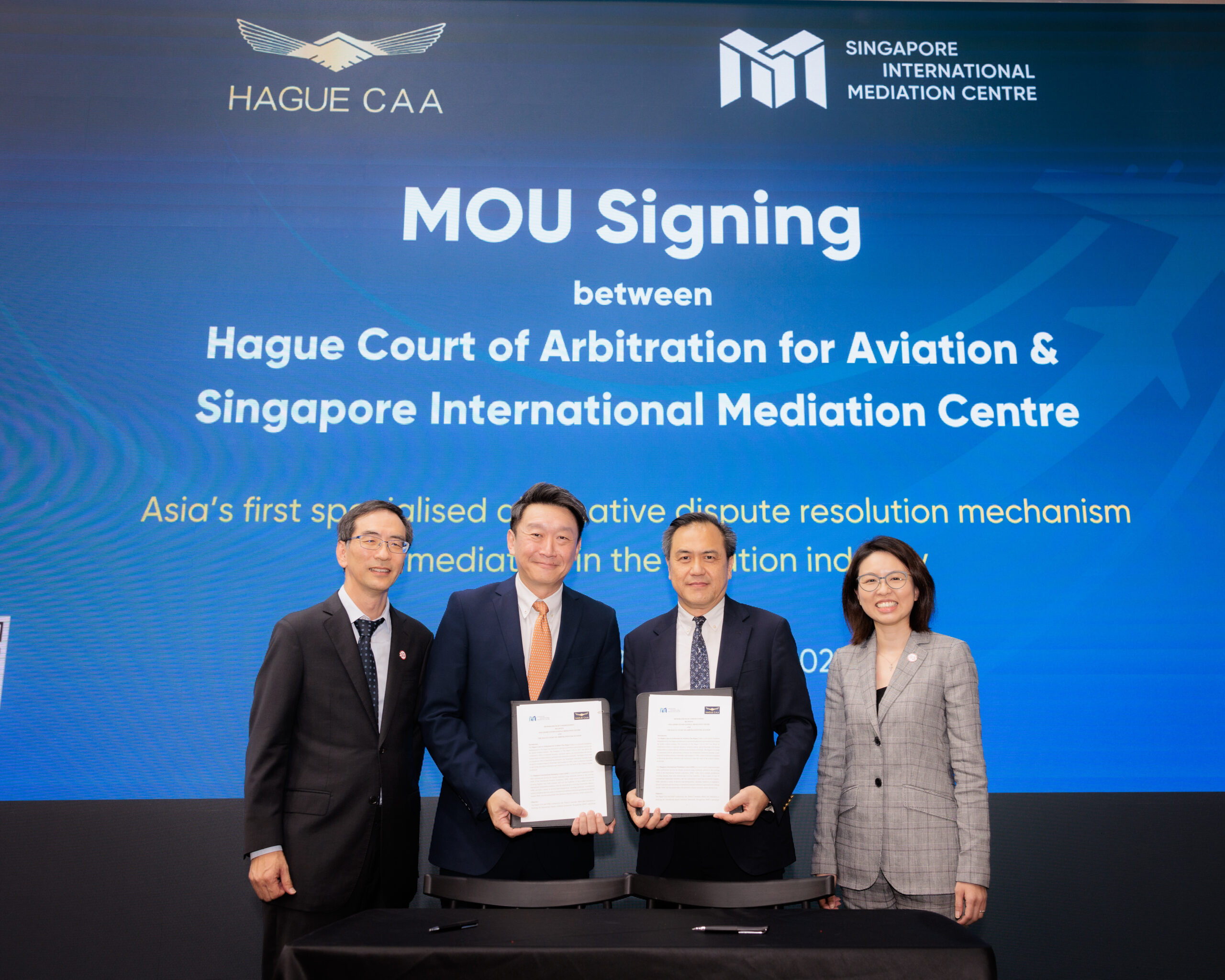 Singapore signs pact with Hague aviation arbitration court