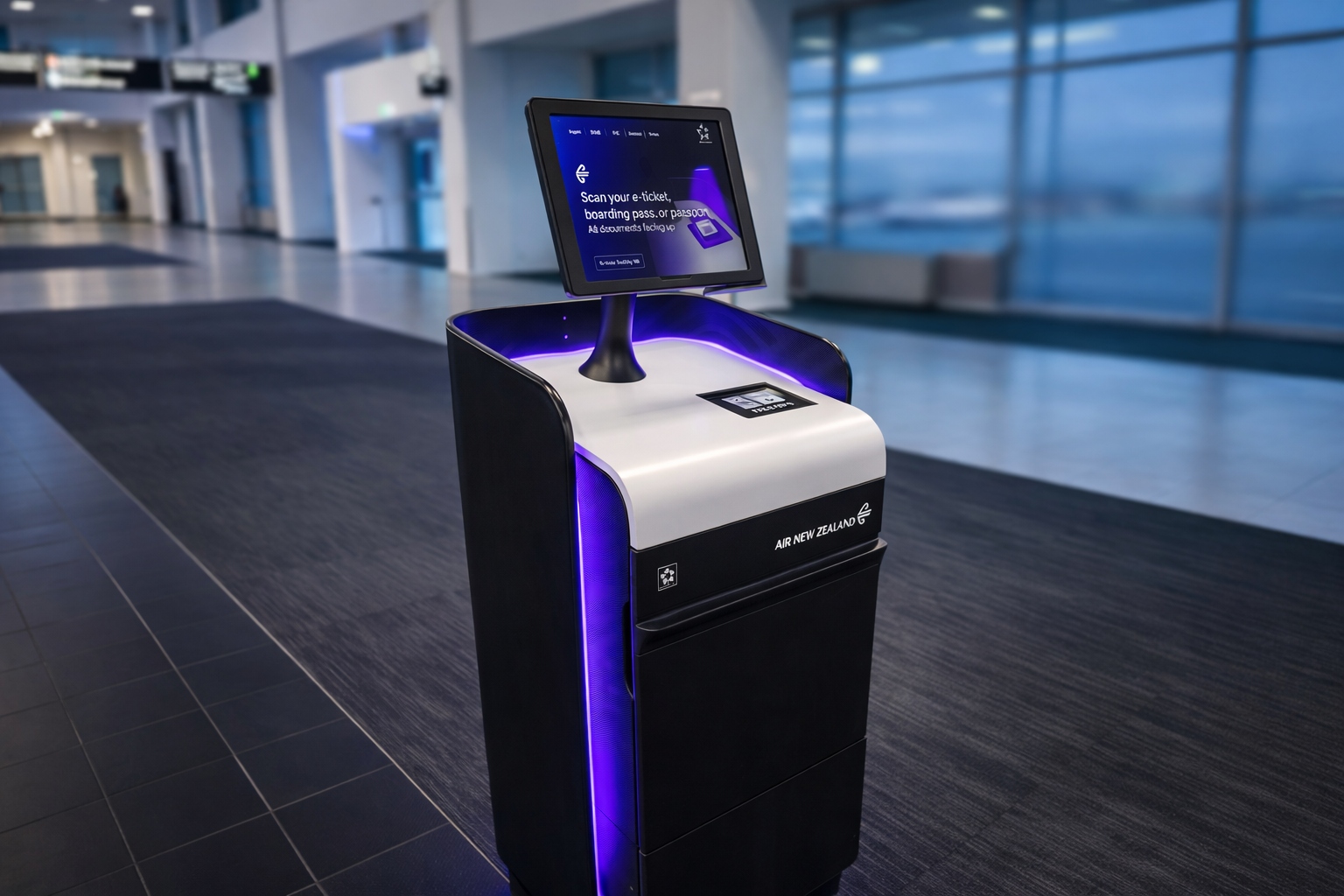 Air New Zealand rolling out next-gen kiosks