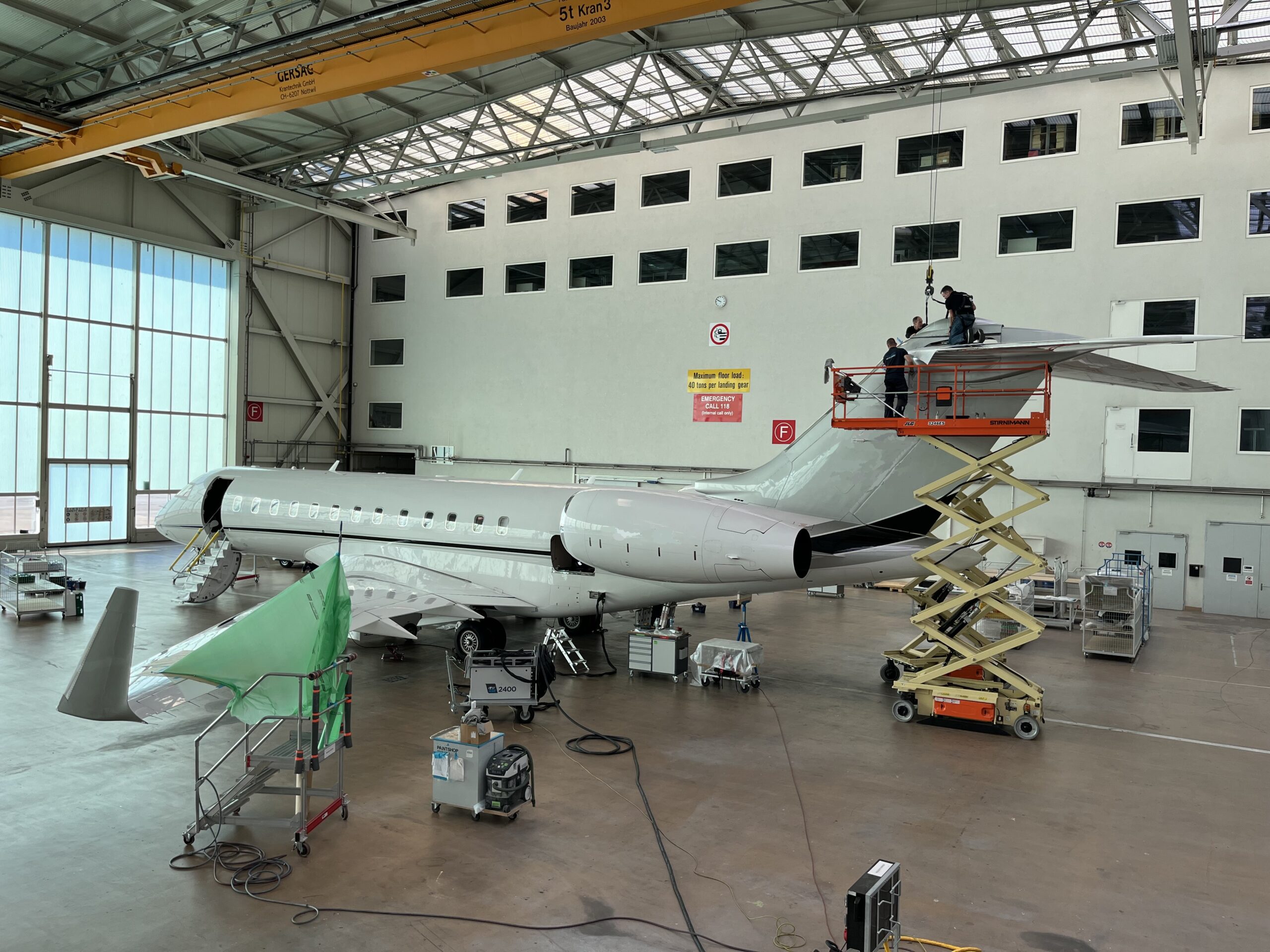 Nomad Technics installs Ka-Band system on Global 6000