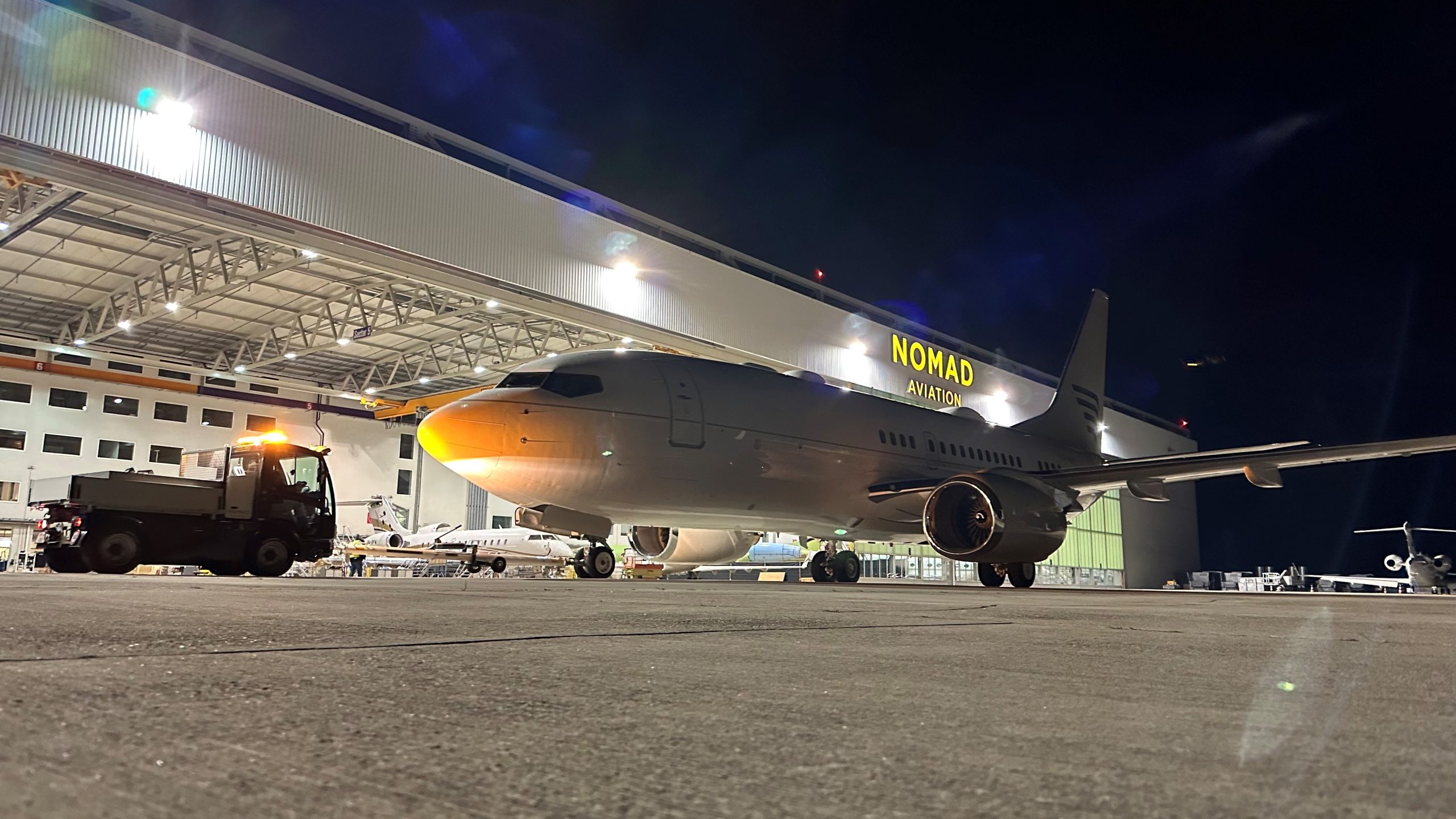Nomad Technics wraps C-check on Boeing BBJ