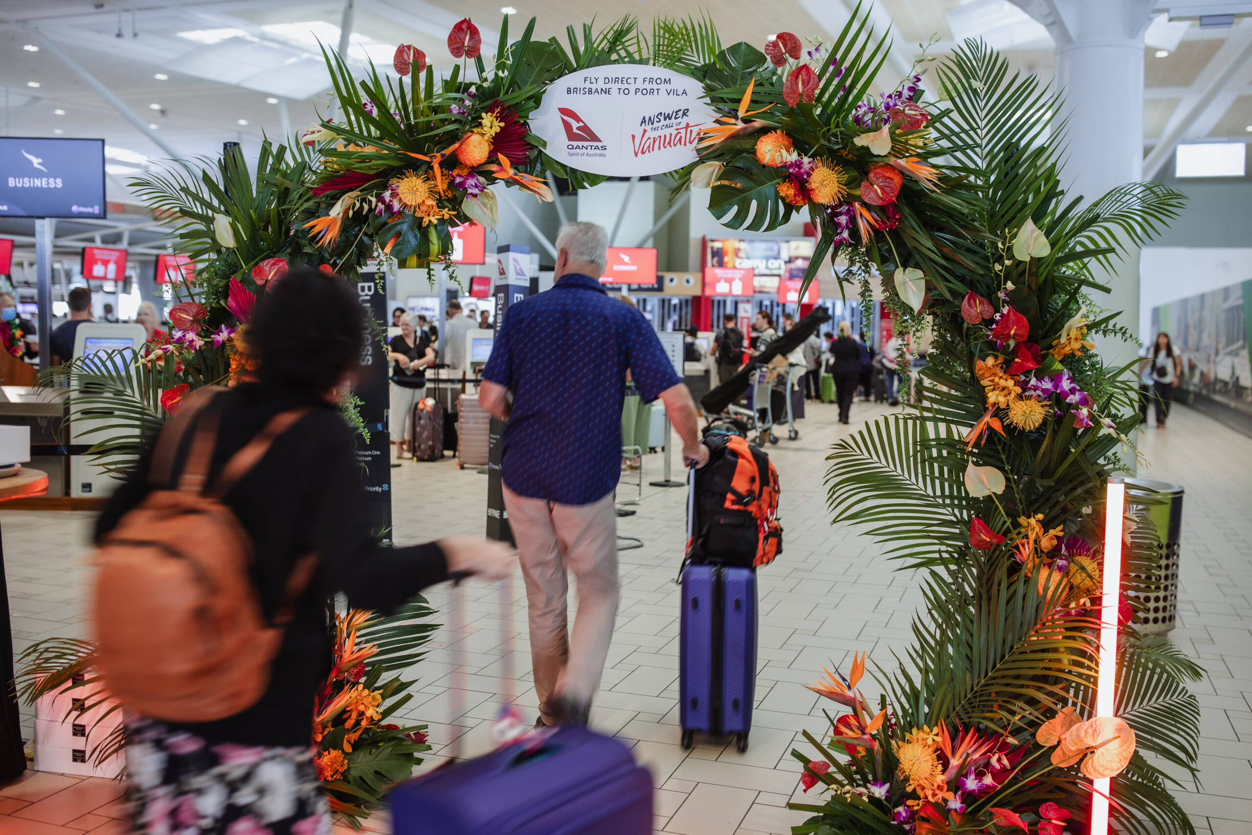 Qantas takes off for Vanuatu