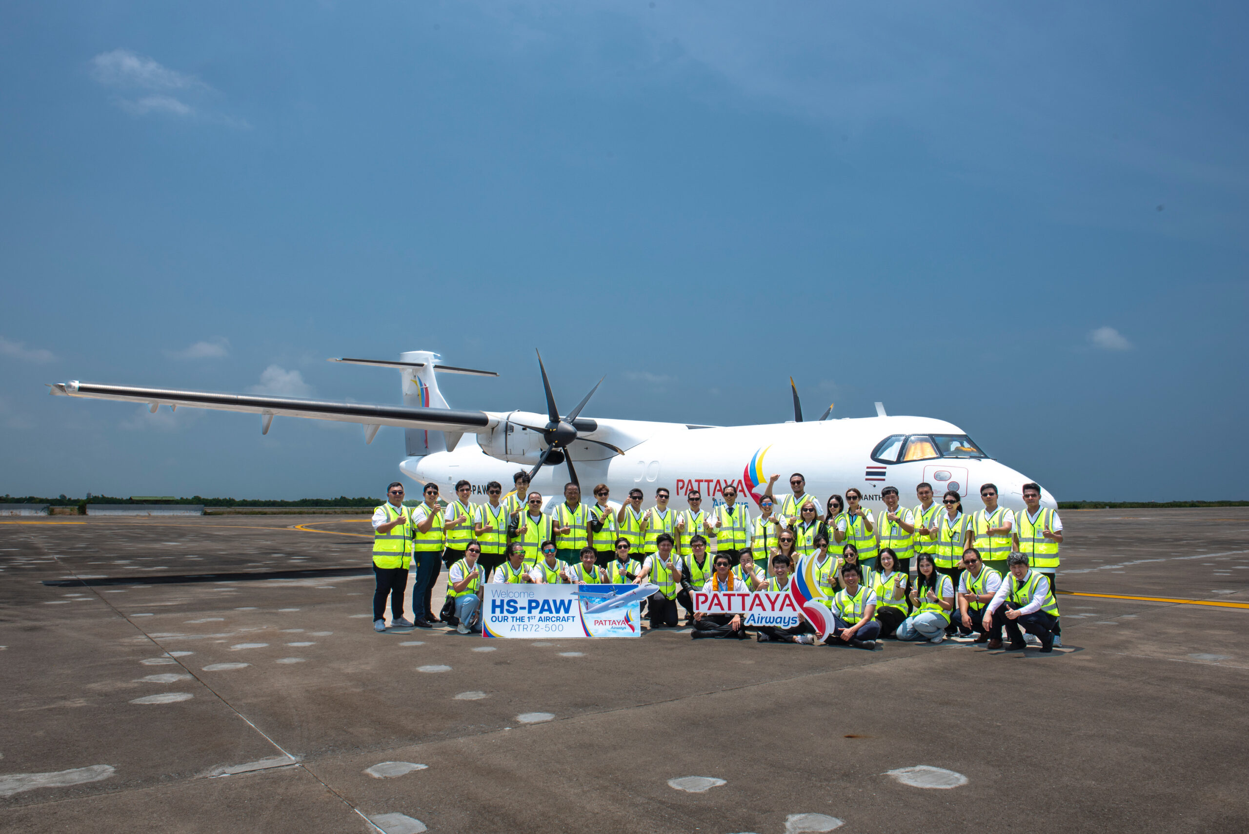 ACIA Aero delivers ATR 72-500 freighters to Pattaya Airways