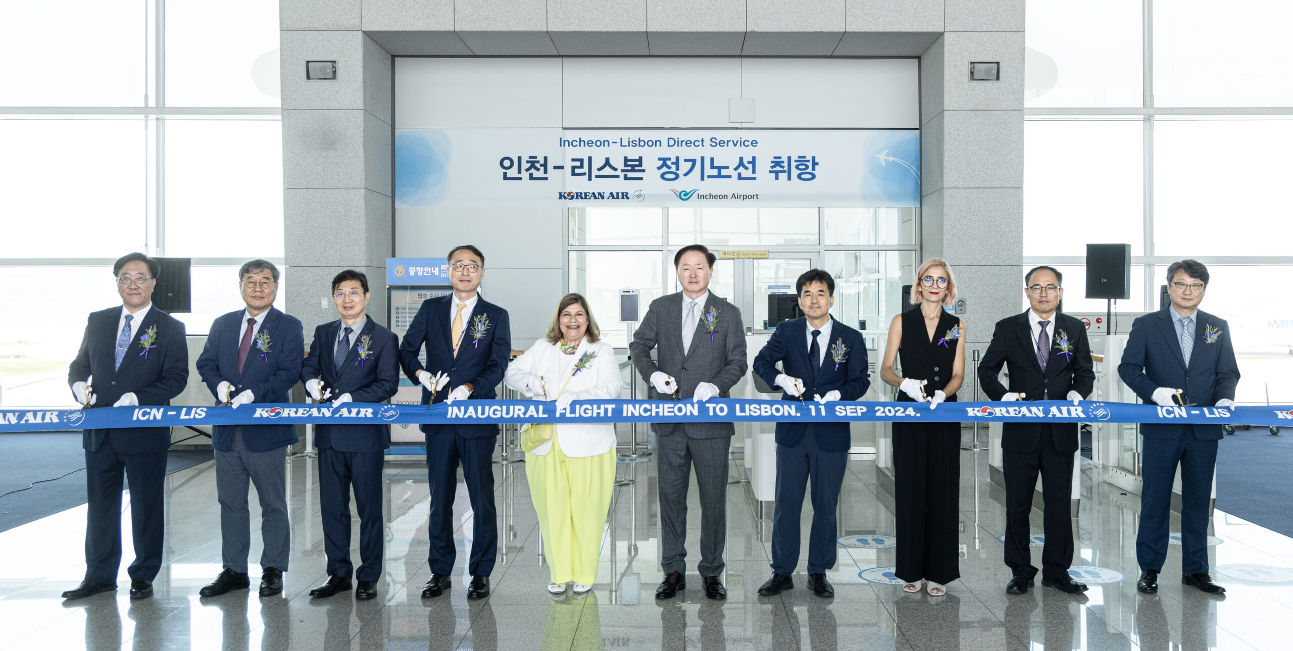 Korean Air launches inaugural Lisbon flight