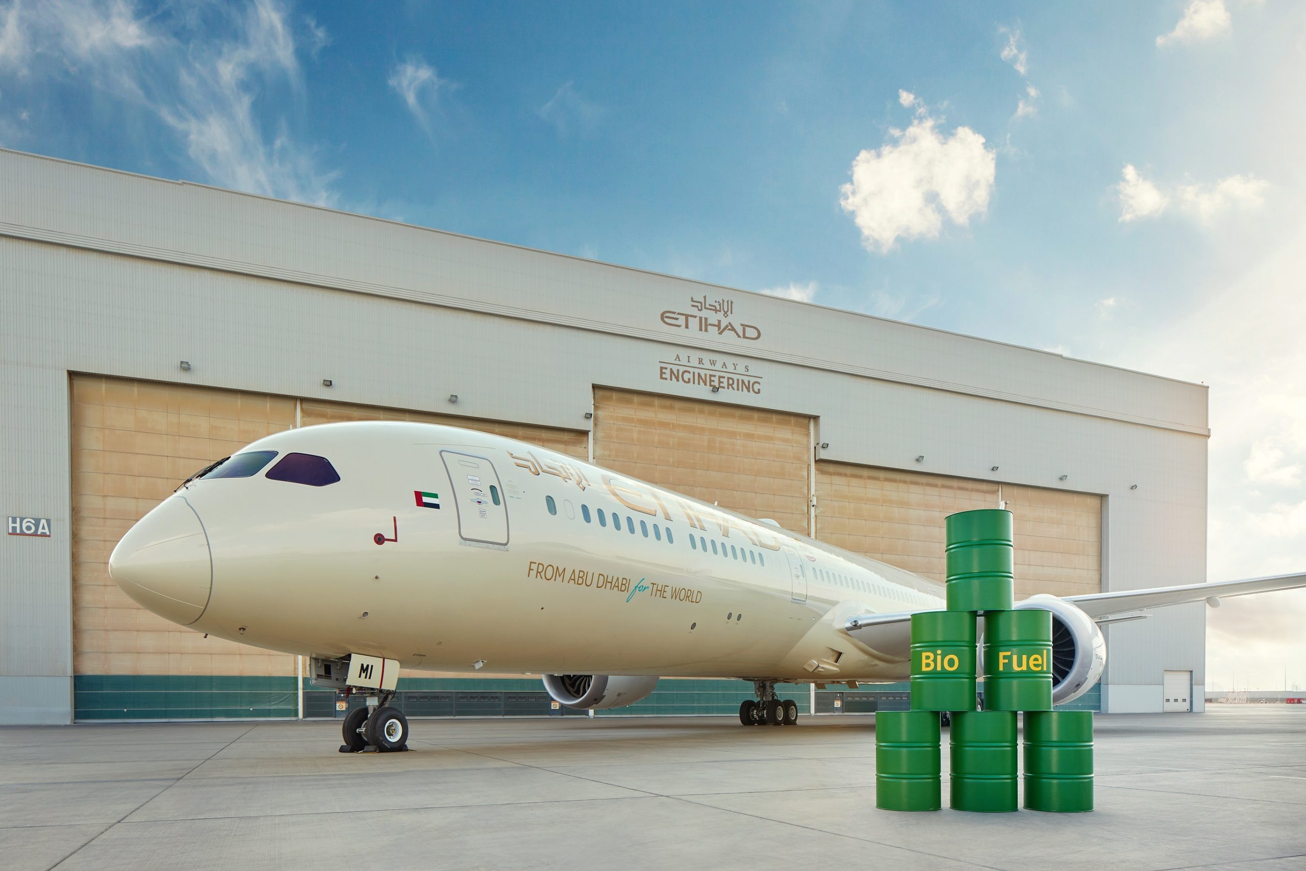 Etihad puts into service Boeing “Greenliner”