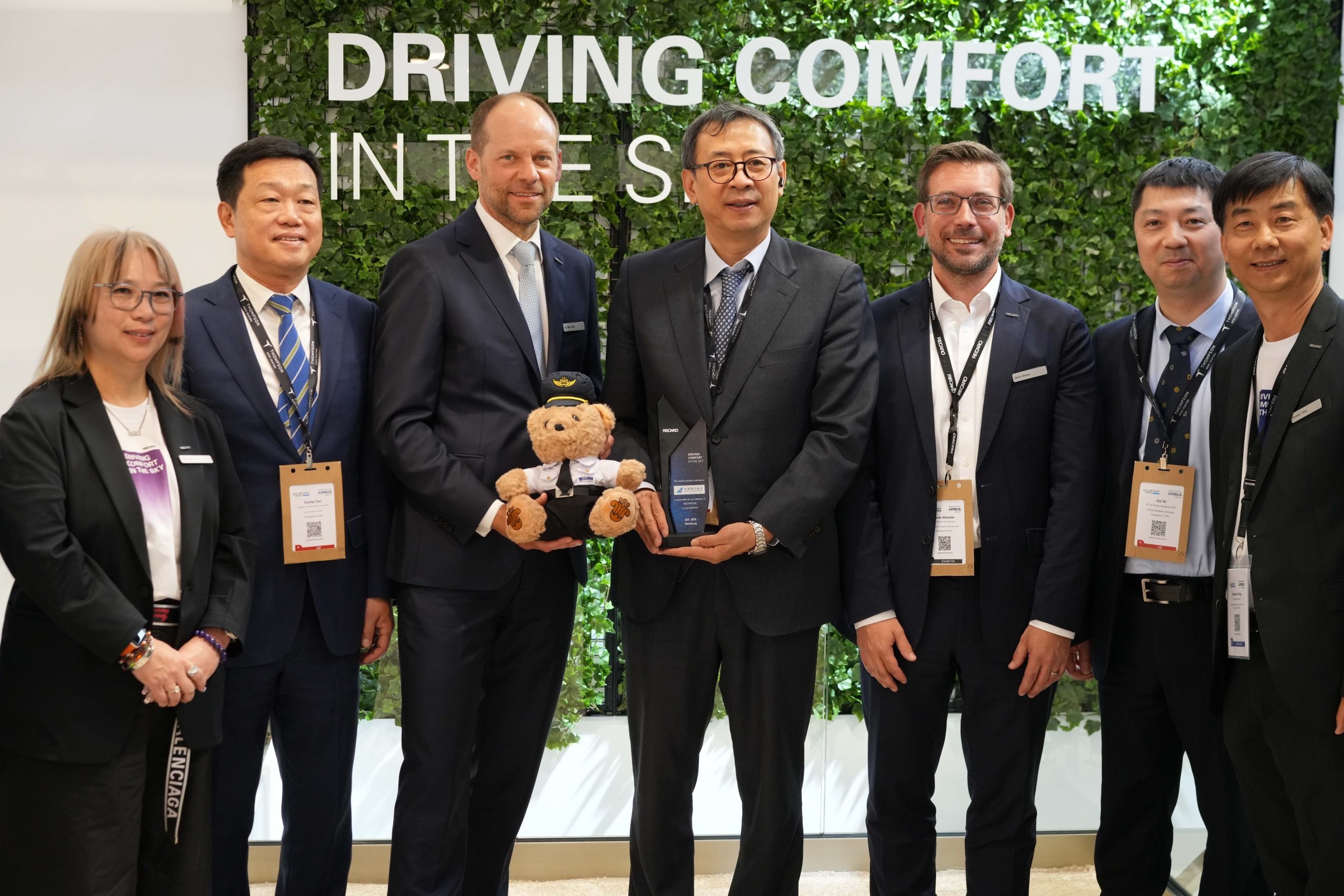 RECARO expands deal with China Southern
